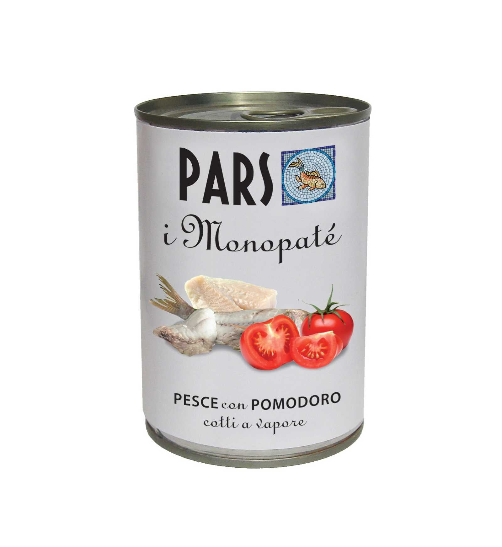 PARS CANE MONOPROTEICO PATE' PESCE CON POMODORO DA 395 GR