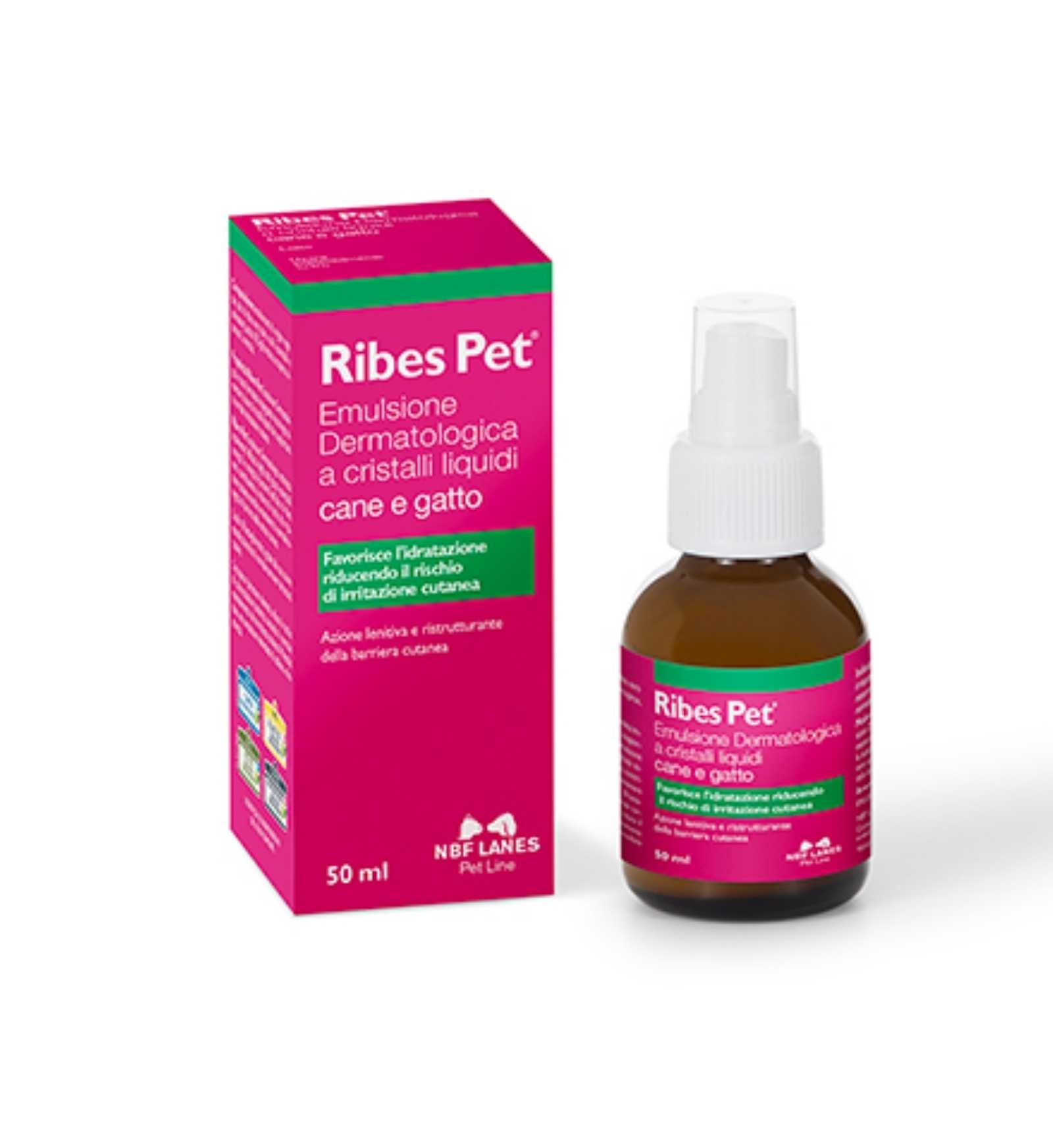 NBF LANES CANE E GATTO RIBES PET EMULSIONE DA 50 ML