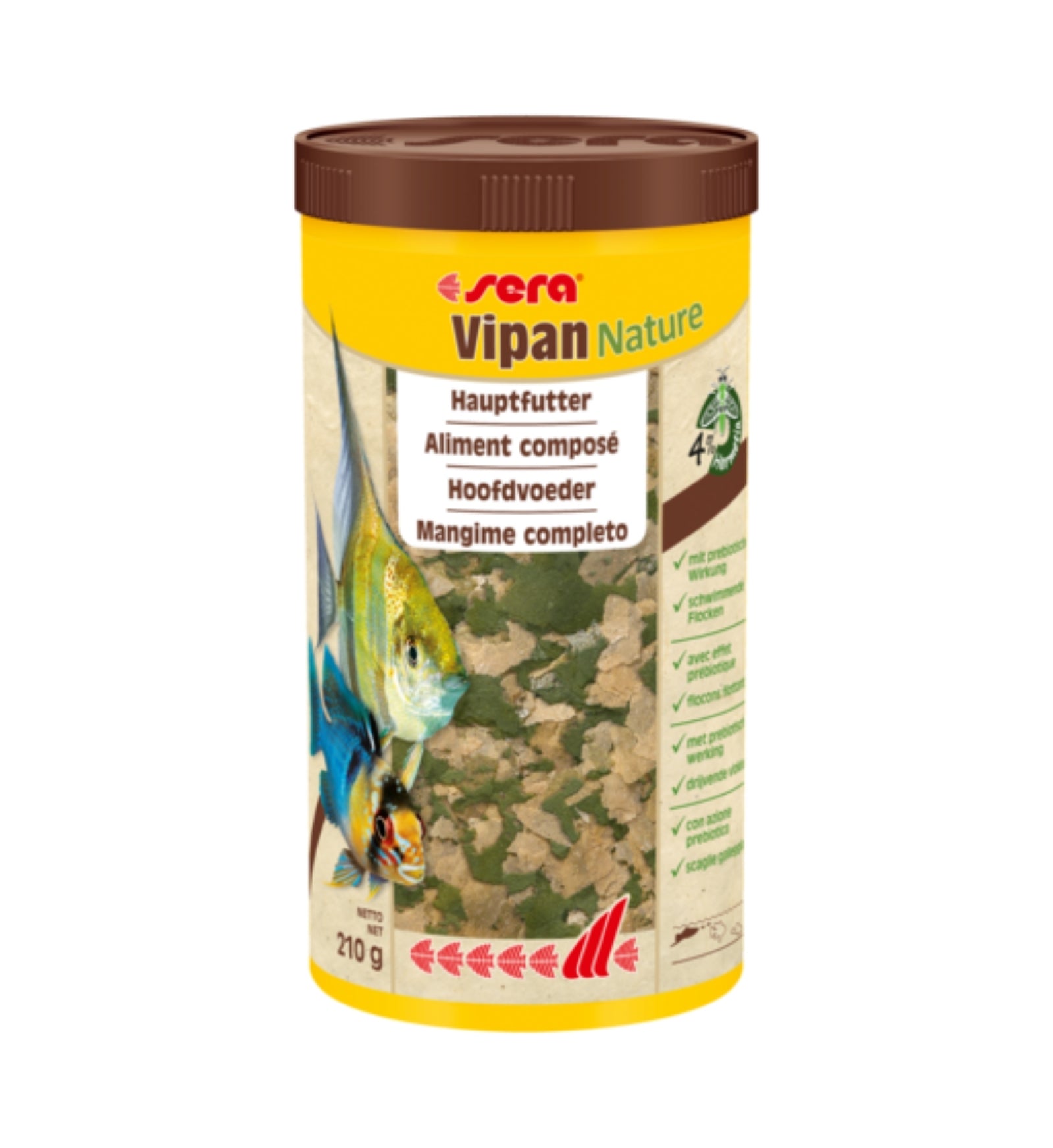 SERA PESCI MANGIME VIPAN NATURE 1000 ML