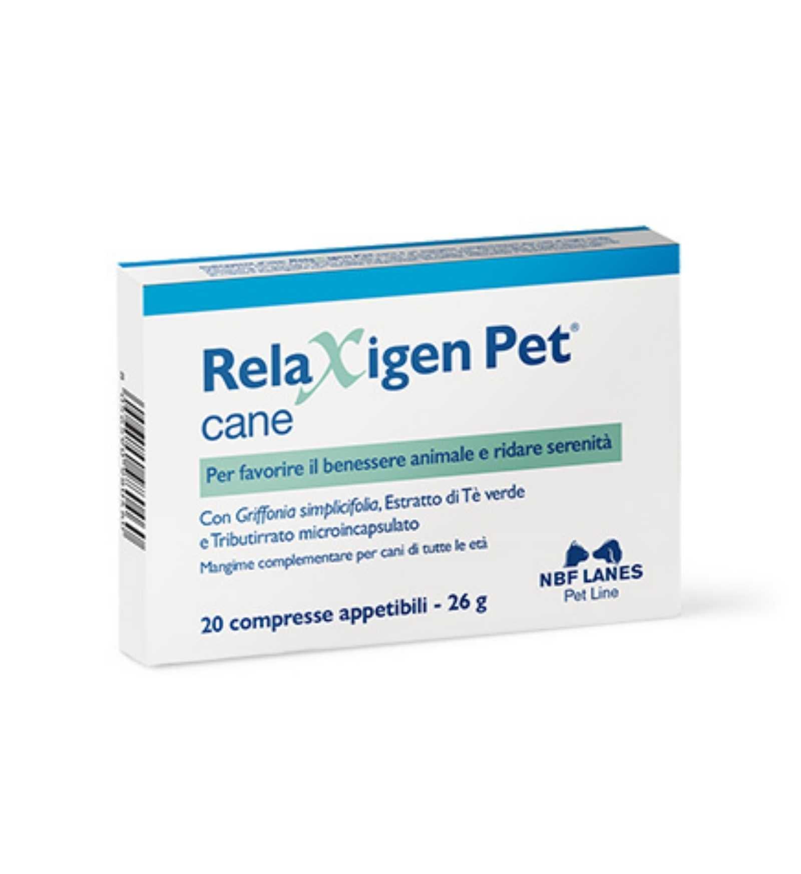 NBF LANES CANE RELAXIGEN PET 20 COMPRESSE
