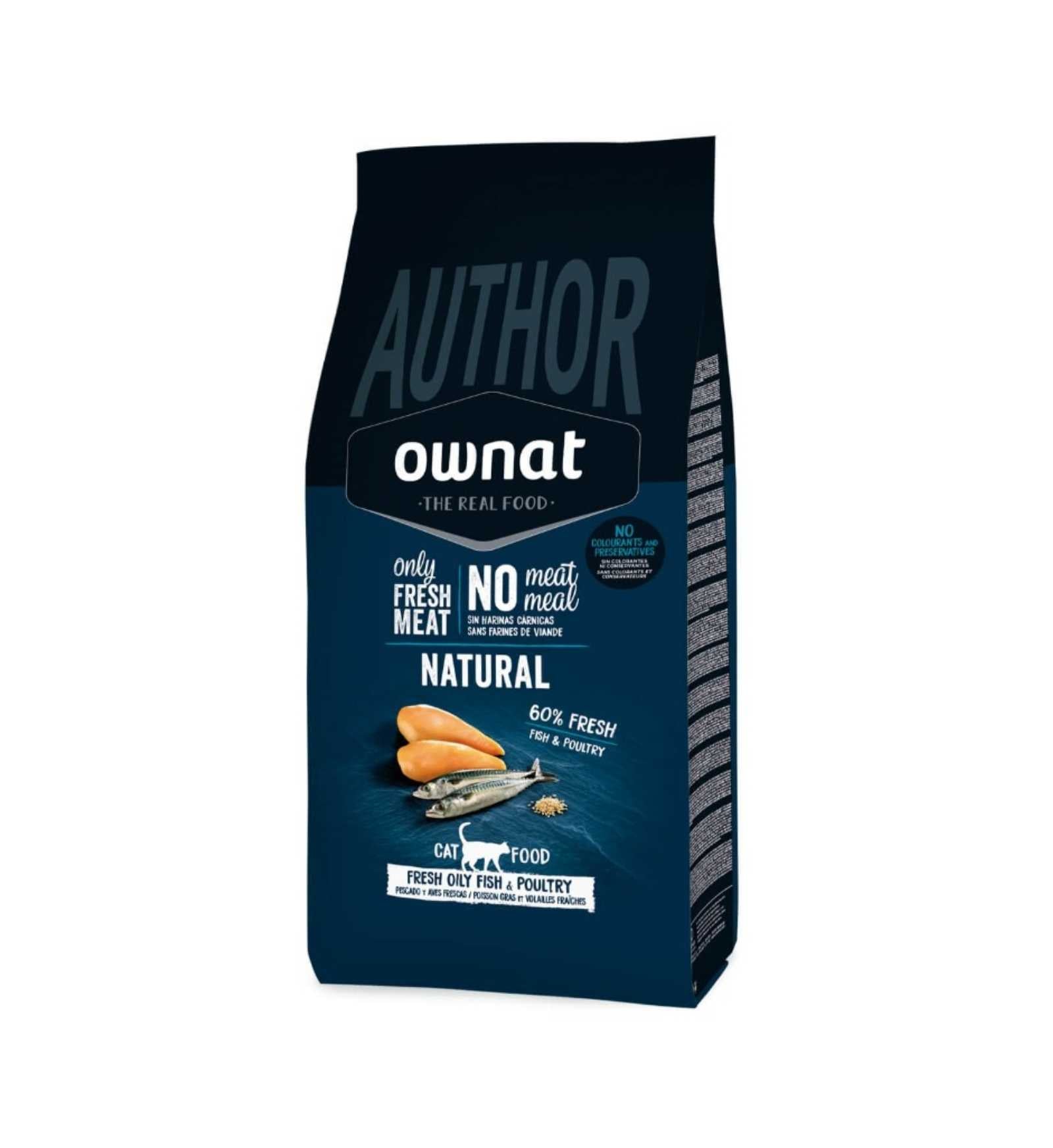 OWNAT GATTO AUTHOR PESCE E POLLAME FRESCO DA 1,5 KG