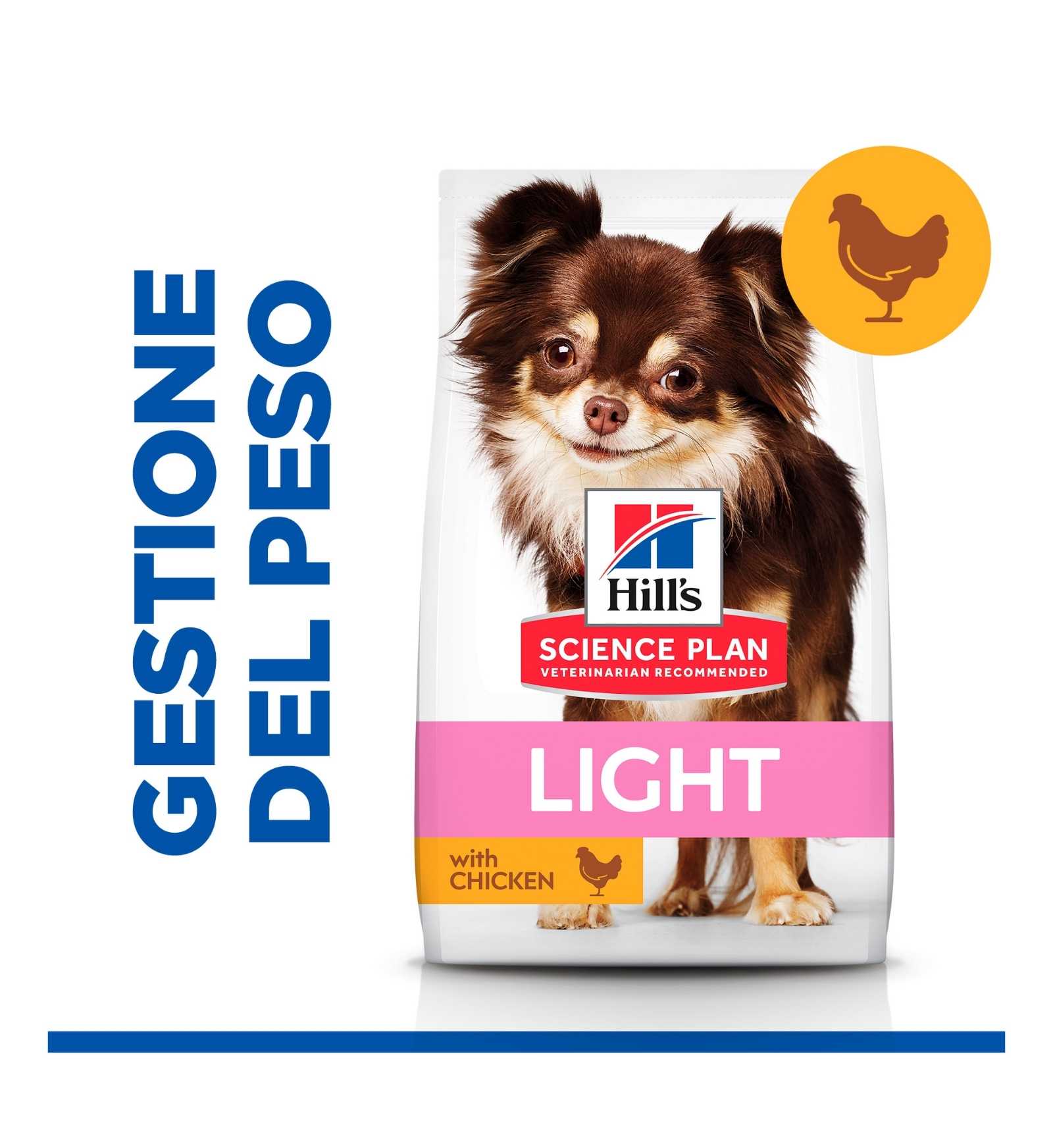 HILL'S SCIENCE PLAN CANE ADULT SMALL & MINI LIGHT AL POLLO