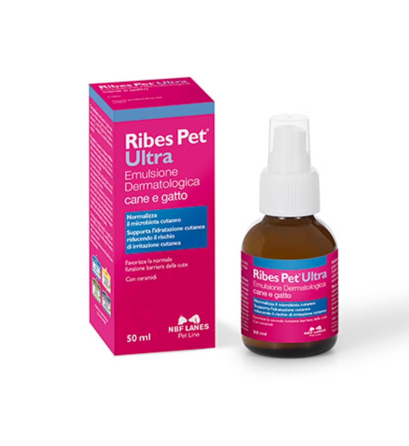 NBF LANES CANE E GATTO RIBES PET EMULSIONE ULTRA DA 50 ML