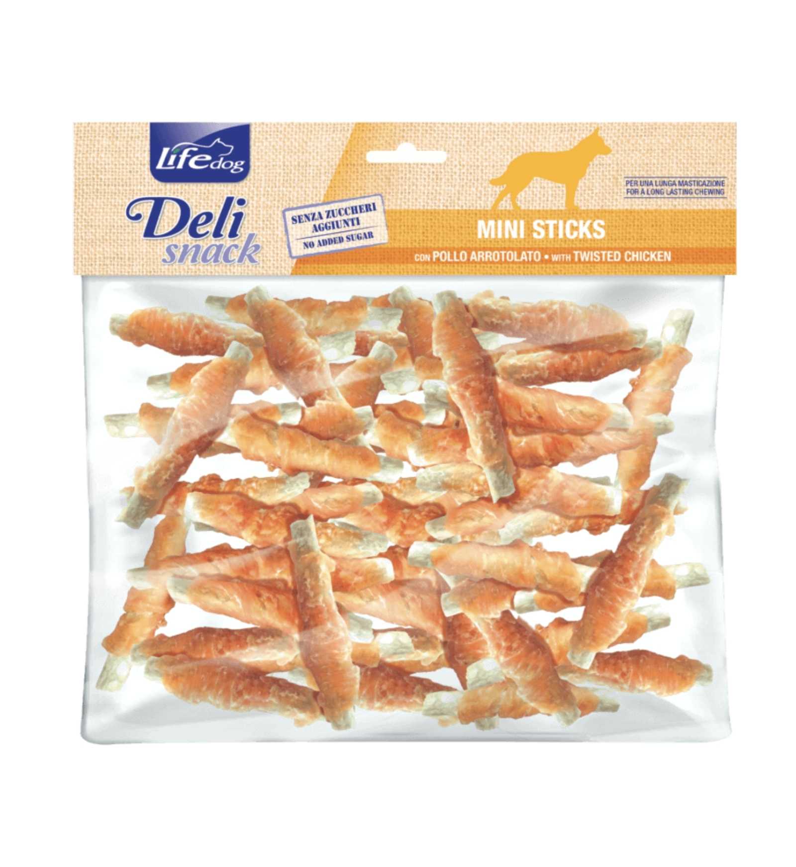 LIFEPETCARE CANE SNACK MASTICATIVI MINI DI POLLO