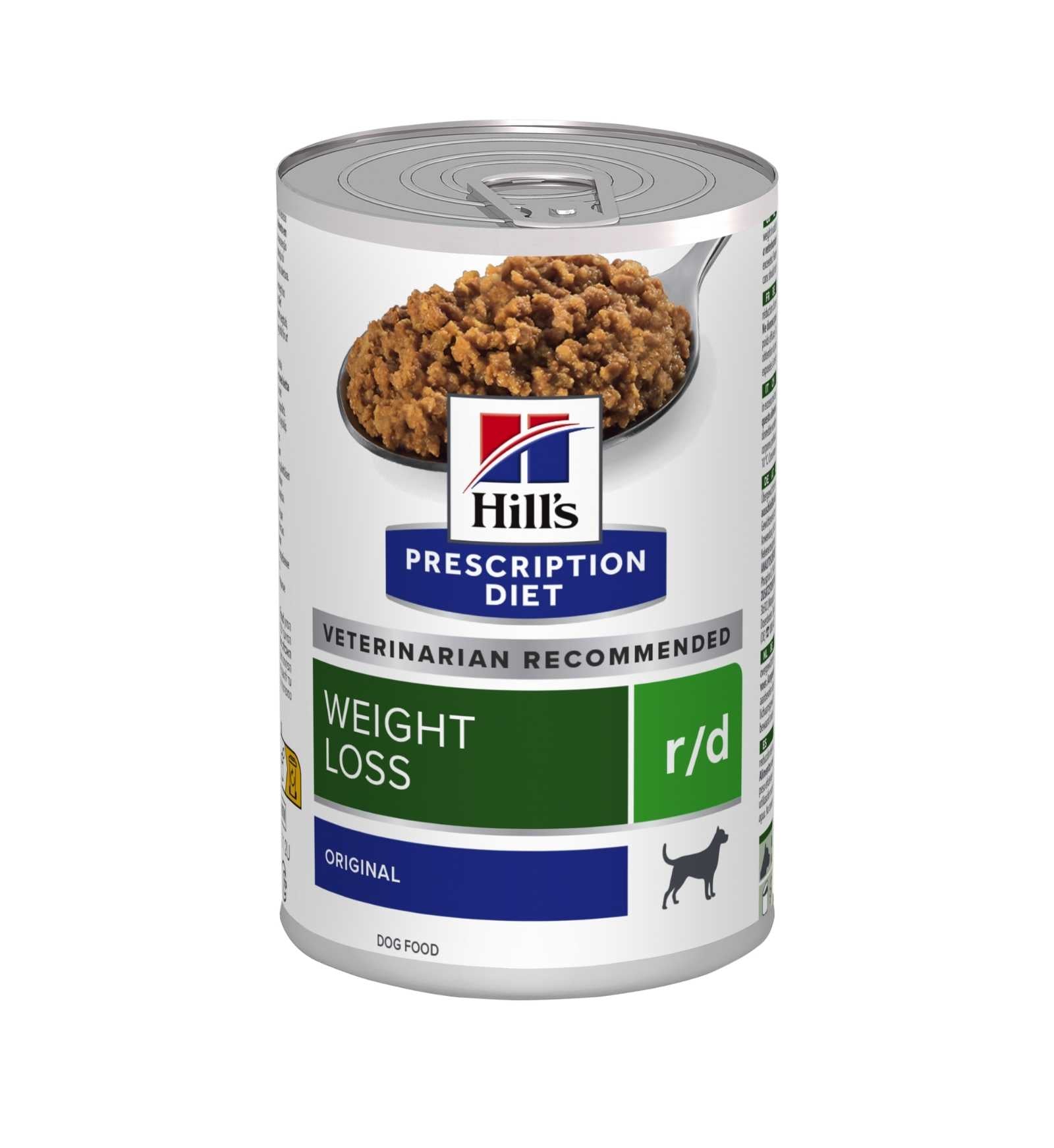 HILL'S PRESCRIPTION DIET CANE R/D DA 350 GR IN LATTINA
