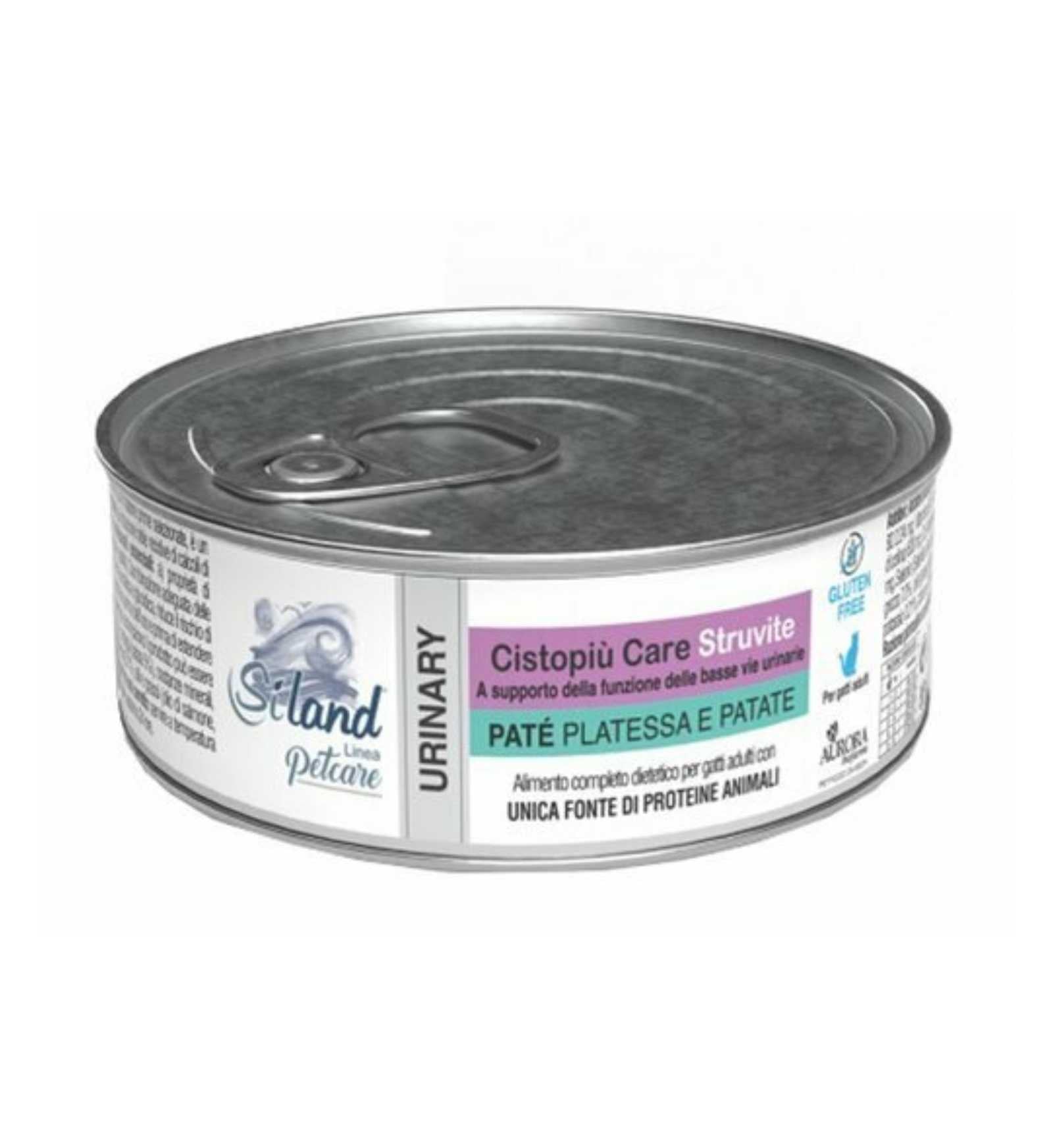 AURORA BIOFARMA SILAND GATTO CISTOPIU' CARE STRUVITE PLATESSA E PATATE 85 GR