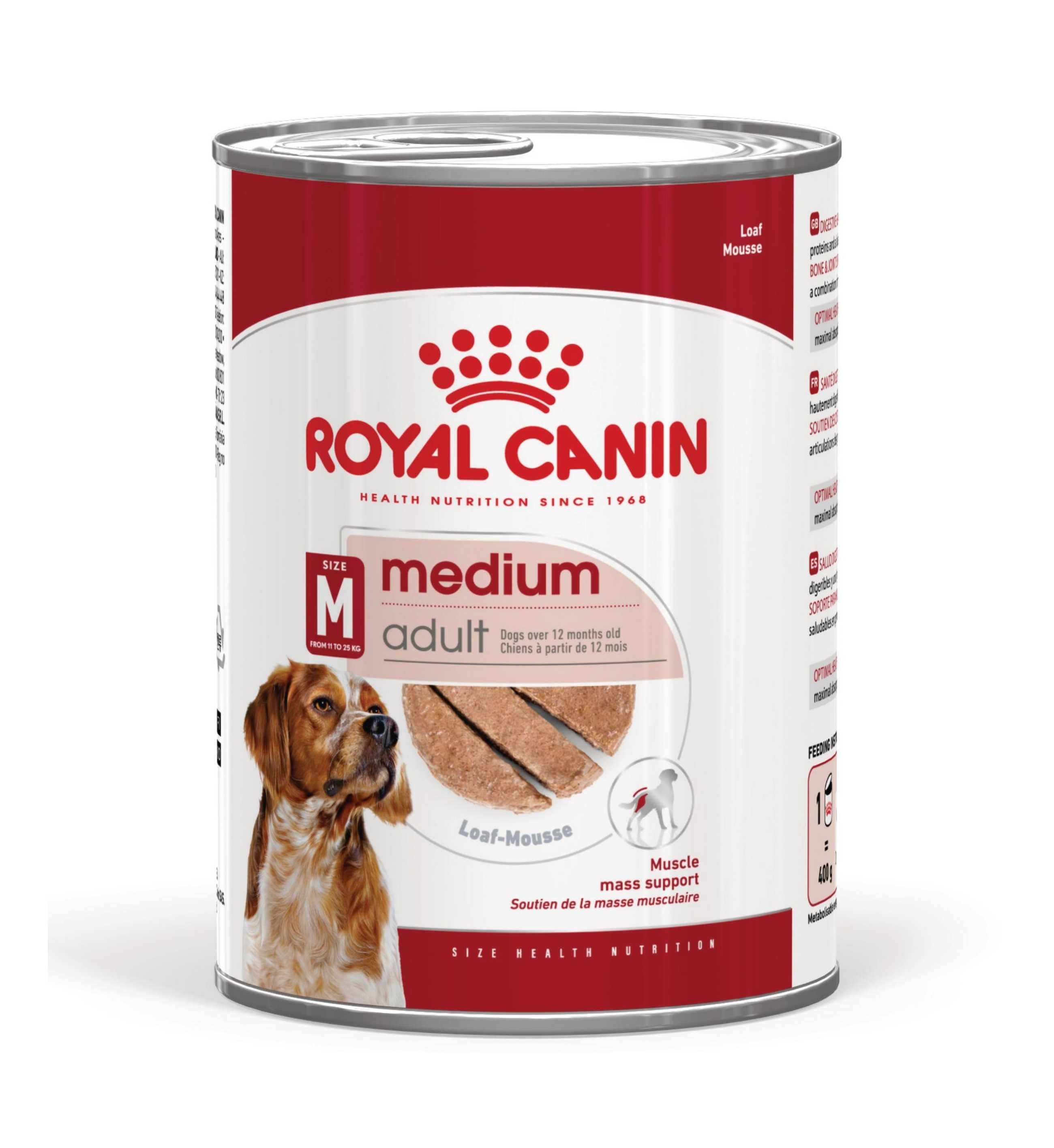 ROYAL CANIN CANE MEDIUM ADULT DA 410 GR IN LATTINA