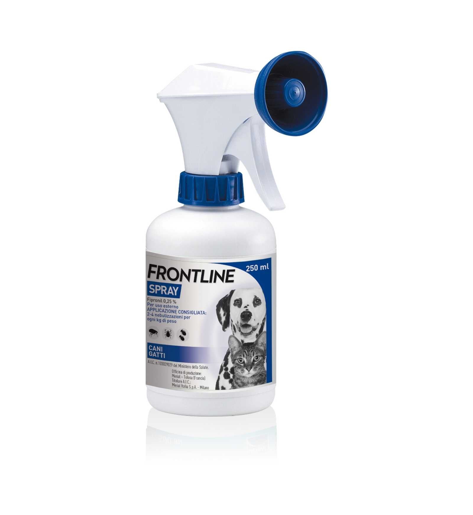 FRONTLINE SPRAY CANE E GATTO ANTIPRARASSITARIO DA 100 ML