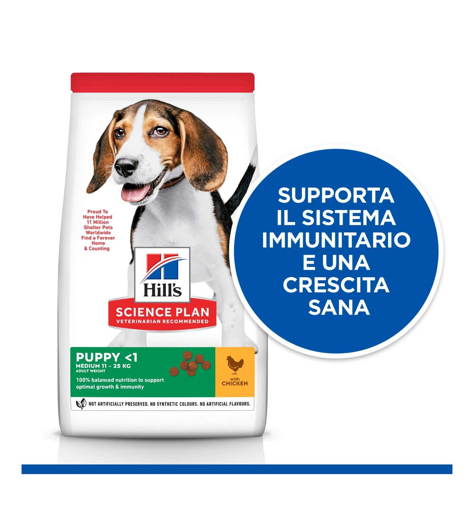 HILL'S SCIENCE PLAN CANE PUPPY MEDIUM AL POLLO