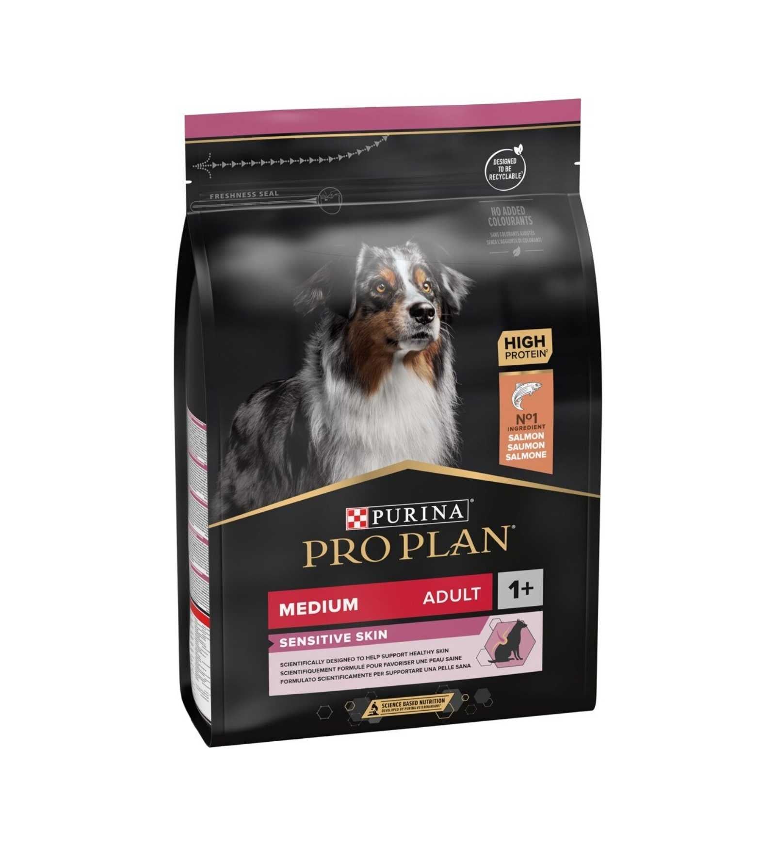 PURINA PRO PLAN CANE ADULT SENSITIVE SKIN OPTIDERMA MEDIUM AL SALMONE