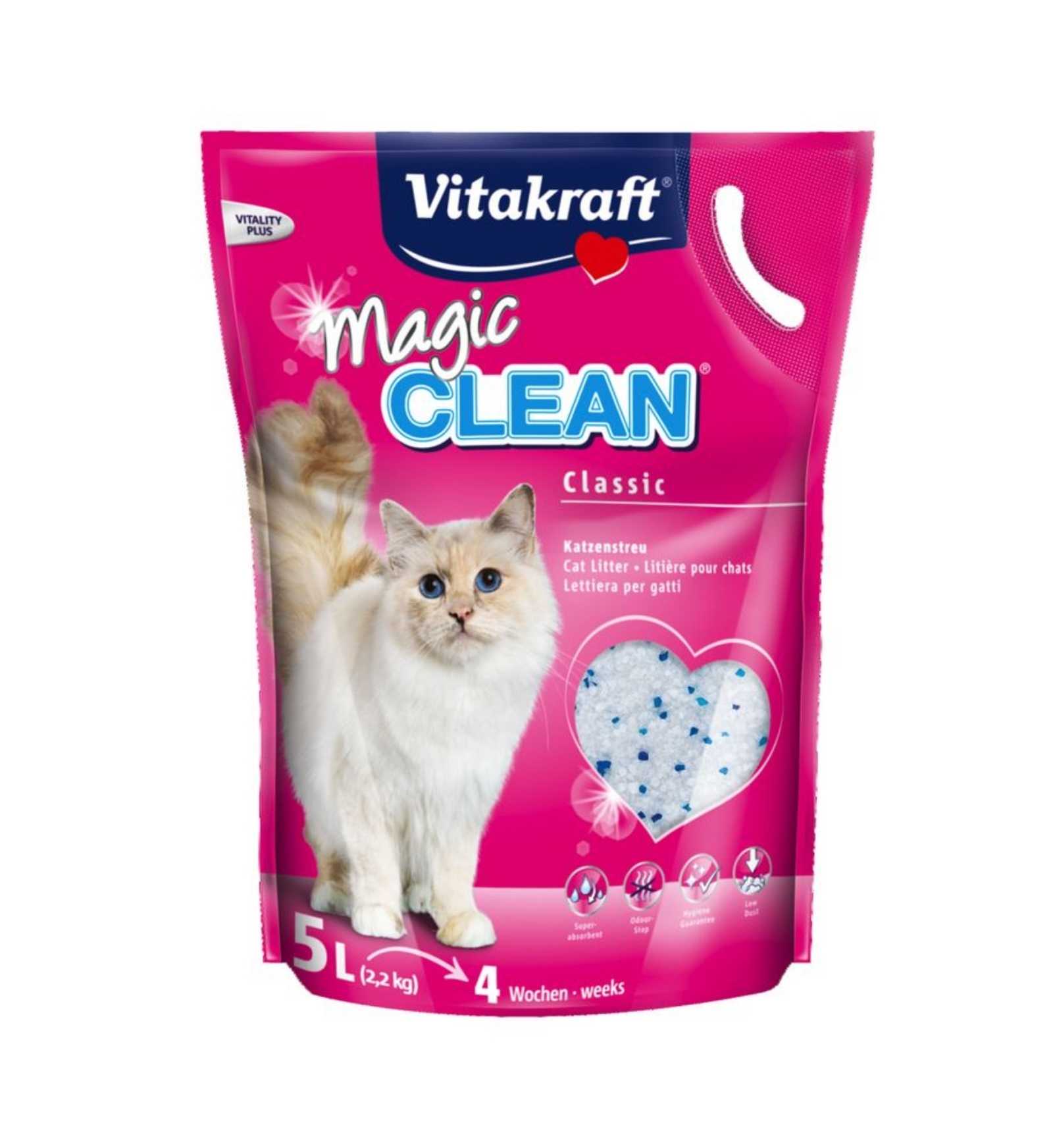 VITAKRAFT GATTO LETTIERA MAGIC CLEAN DA 5 LITRI
