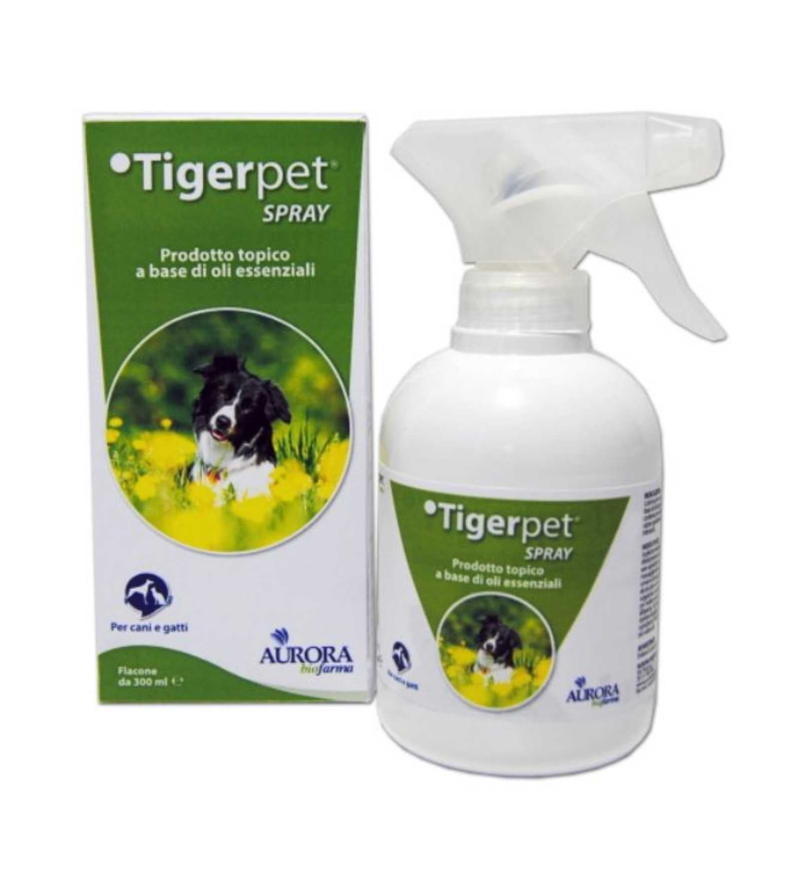 AURORA BIOFARMA CANE TIGERPET SPRAY PER CANI E GATTI DA 300 ML