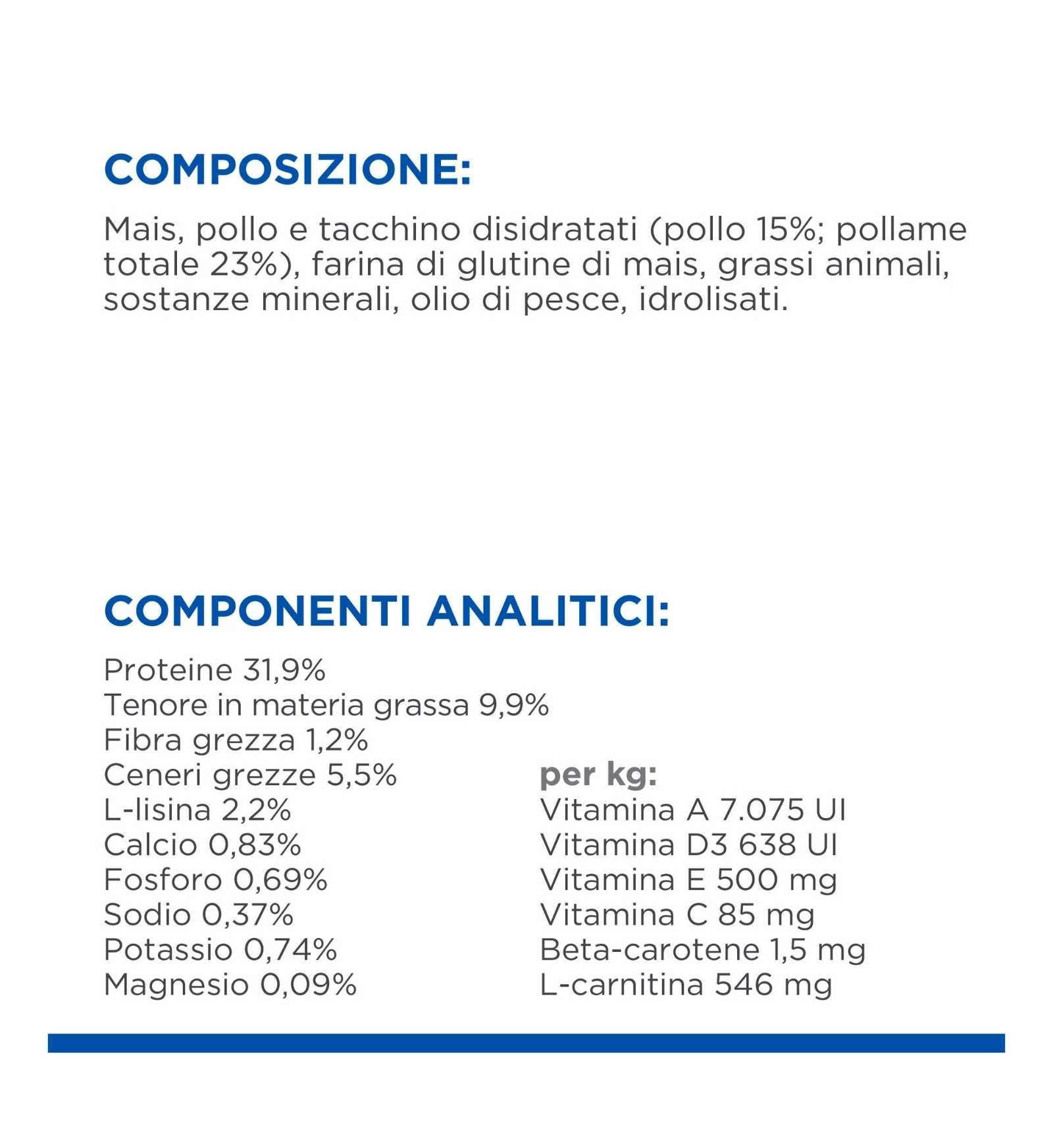 HILL'S SCIENCE PLAN GATTO ADULT STERILIZZATO AL POLLO