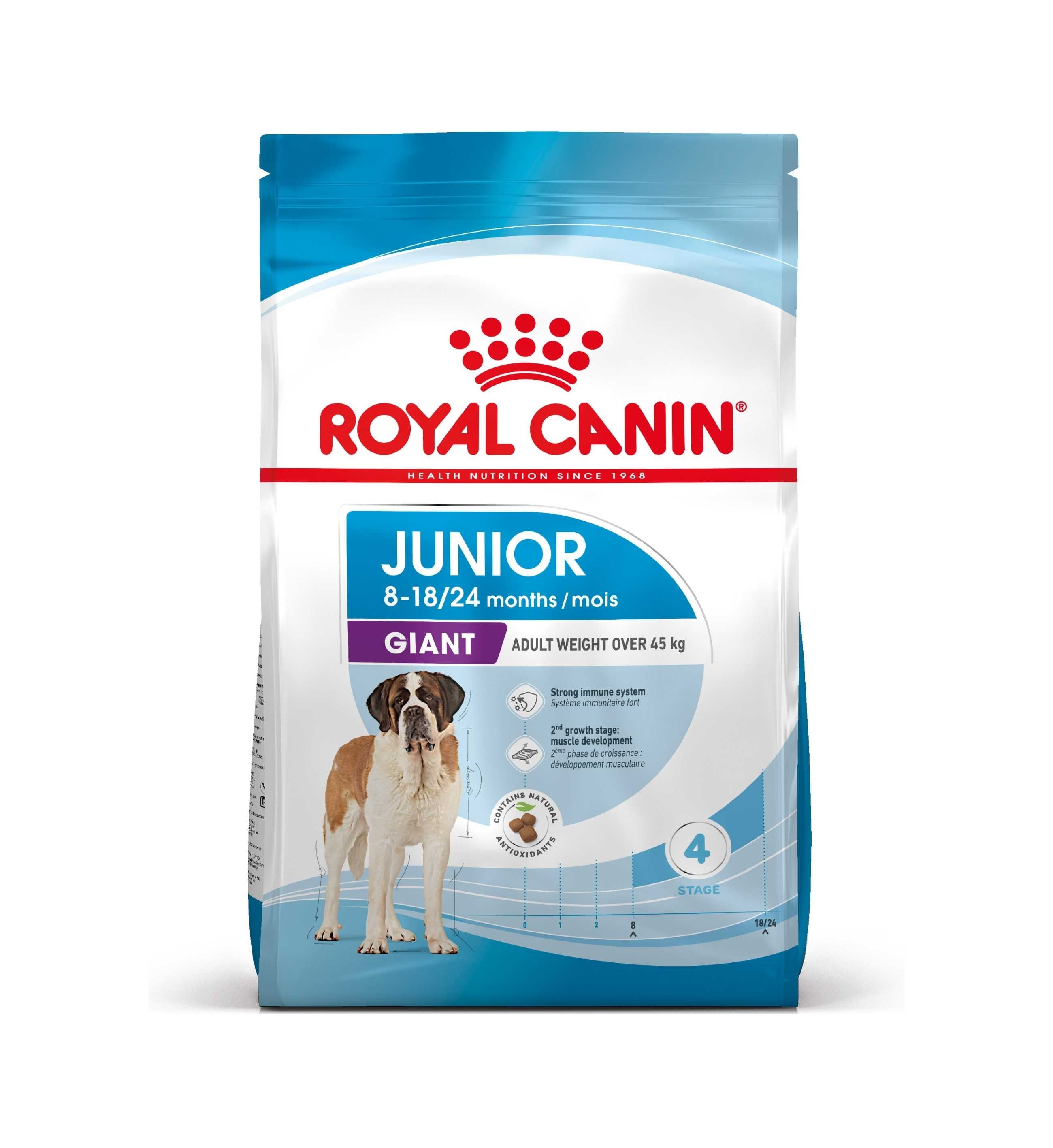 ROYAL CANIN CANE JUNIOR GIANT DA 15 KG