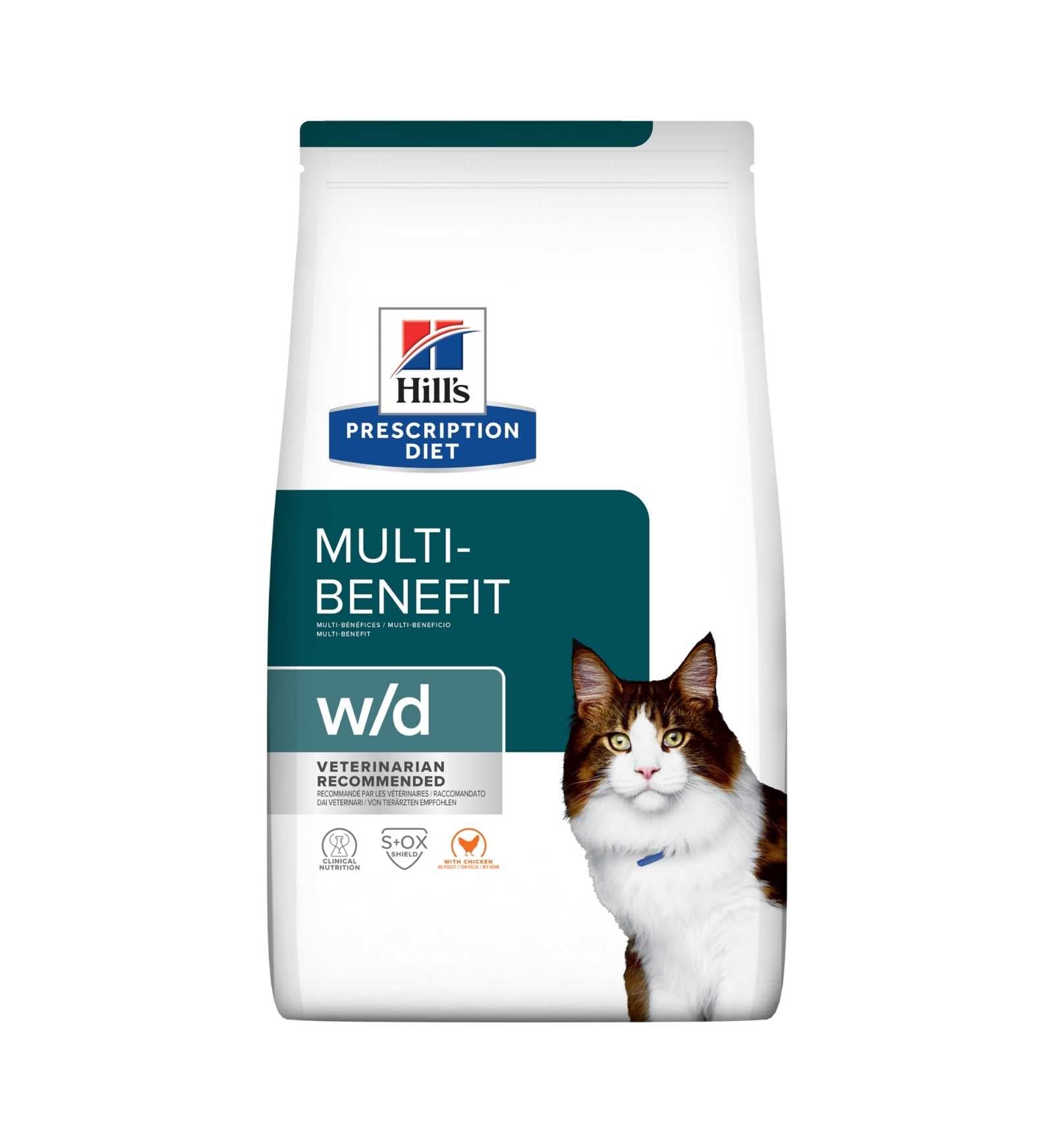 HILL'S PRESCRIPTION DIET GATTO W/D DA 1,5 KG