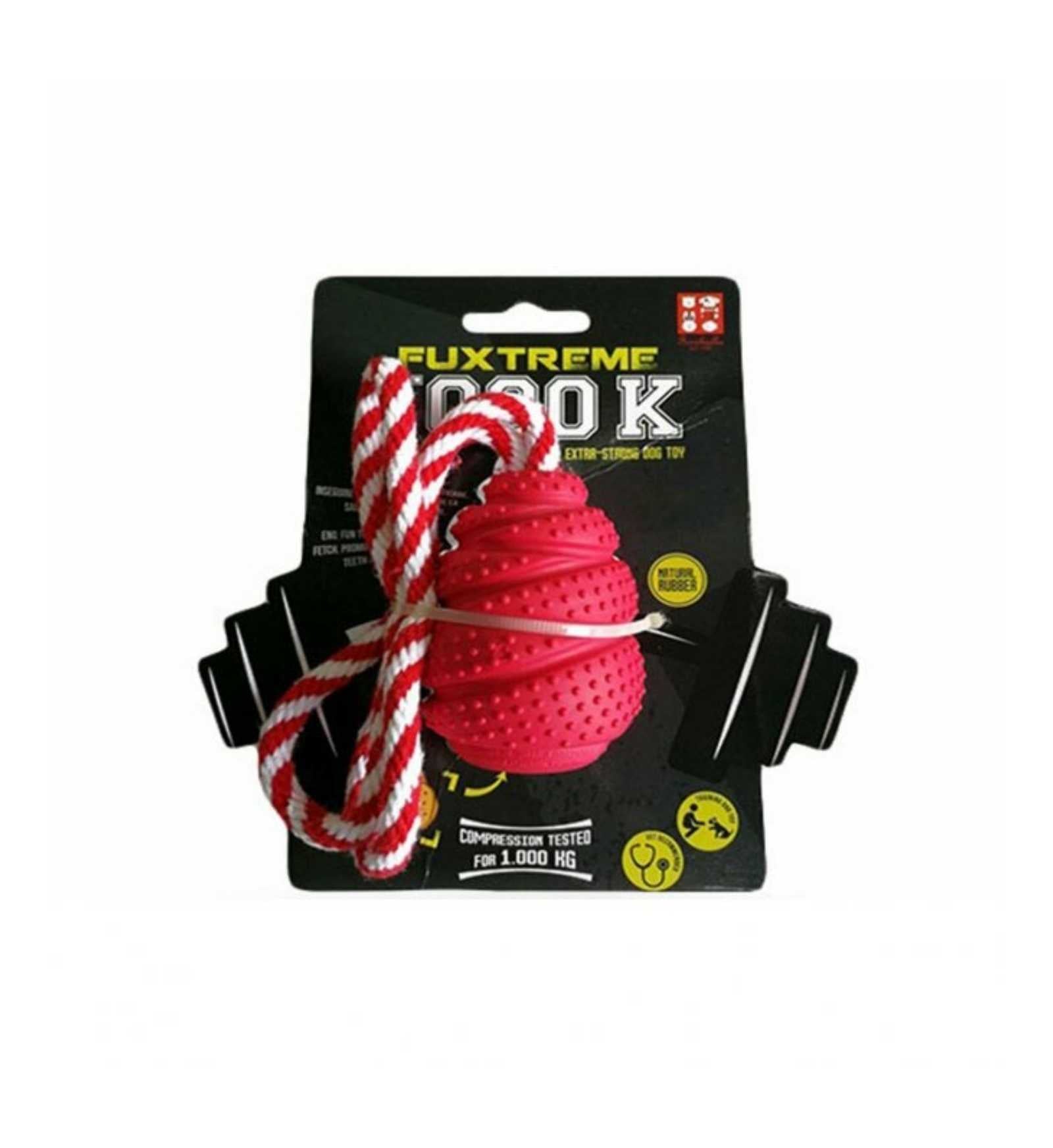 FERRIBIELLA FUXTREME 1000KG STRONG PER CANI CON CORDA ROSSO