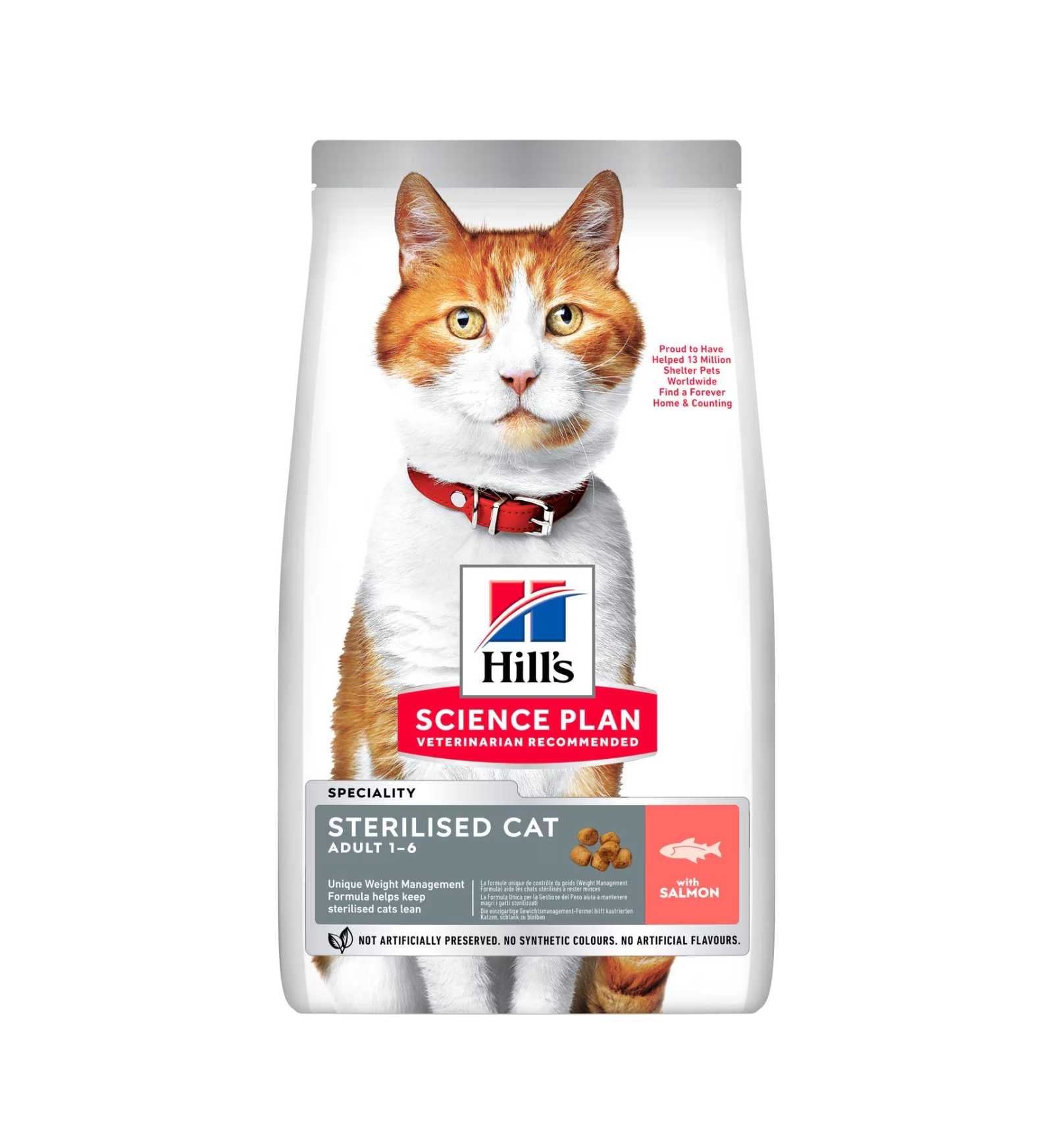 HILL'S SCIENCE PLAN GATTO ADULT STERILIZZATO AL SALMONE DA 3 KG