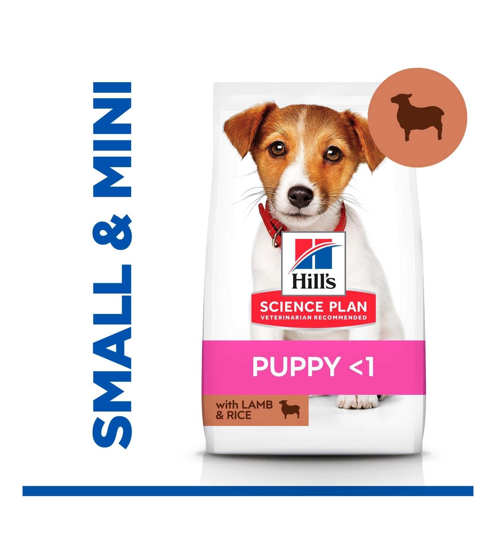 HILL'S SCIENCE PLAN CANE PUPPY SMALL & MINI AGNELLO E RISO