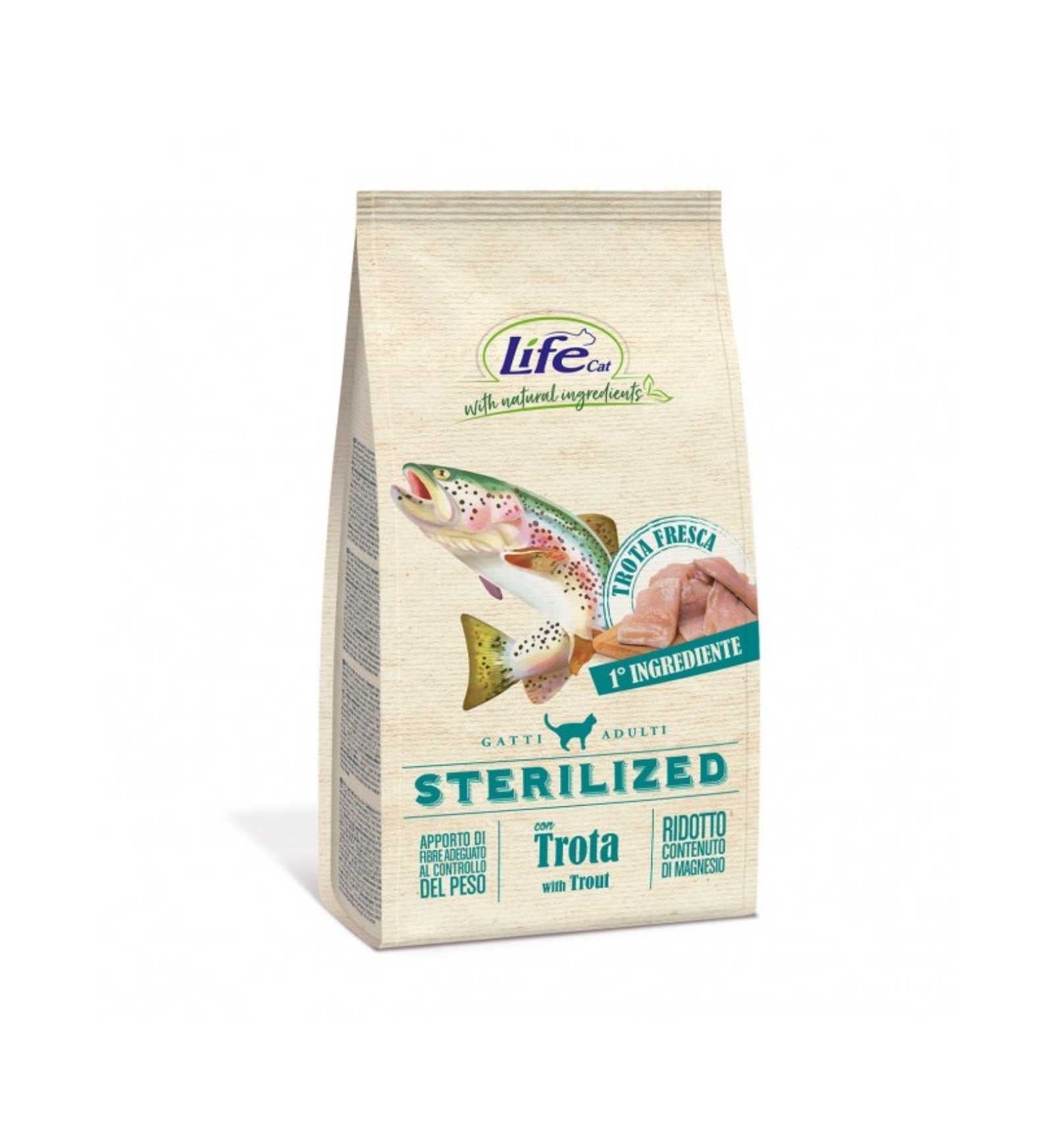 LIFEPETCARE GATTO ADULT STERILIZZATO CON TROTA