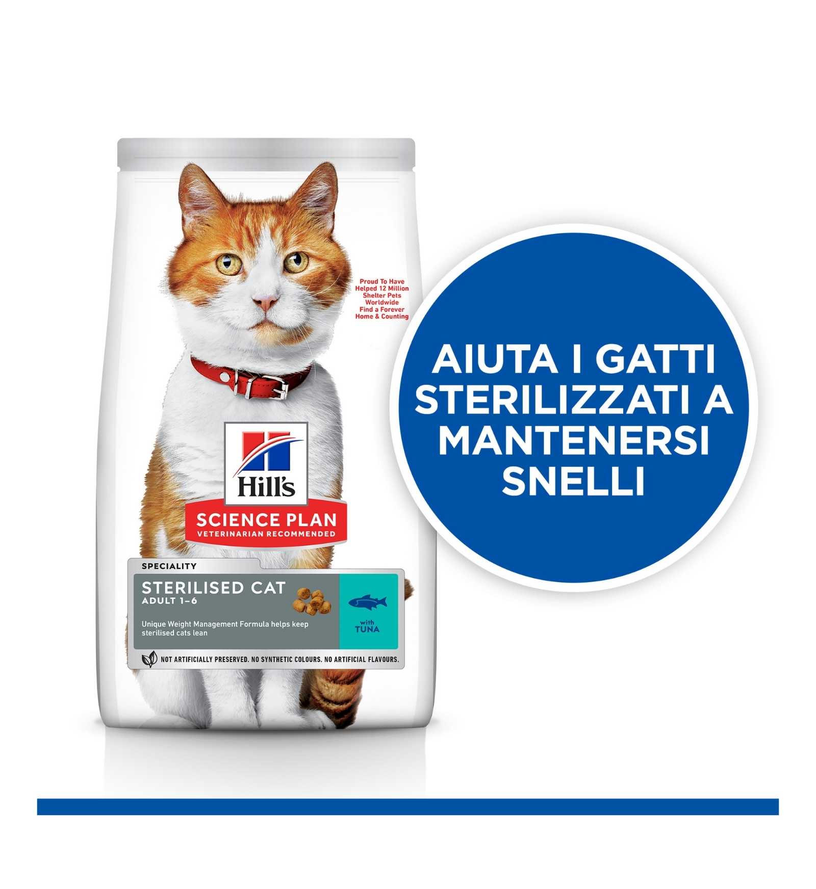 HILL'S SCIENCE PLAN GATTO ADULT STERILIZZATO AL TONNO