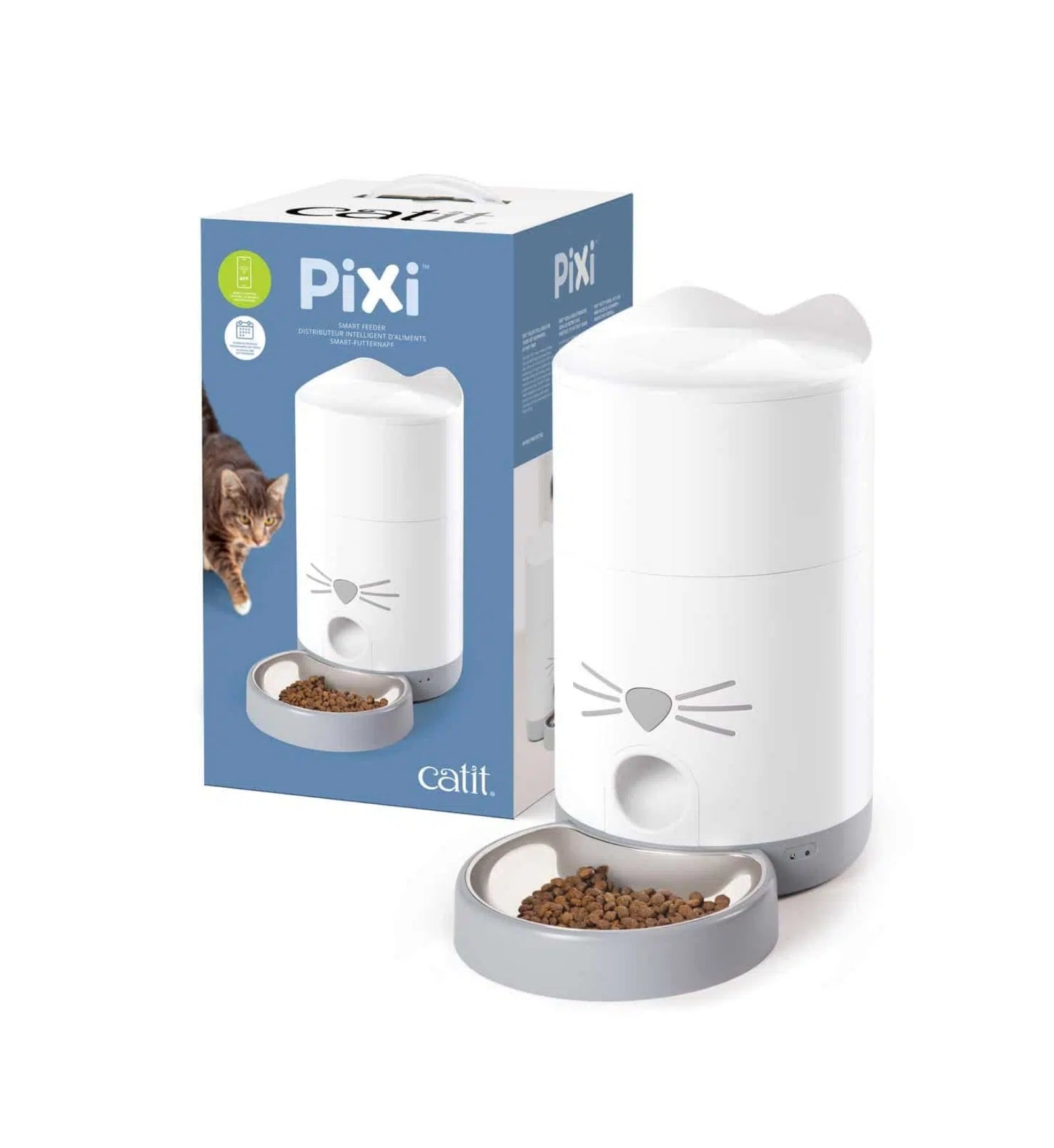 CATIT PIXI GATTO DISTRIBUTORE CIBO SMART FEEDER 1,2 KG