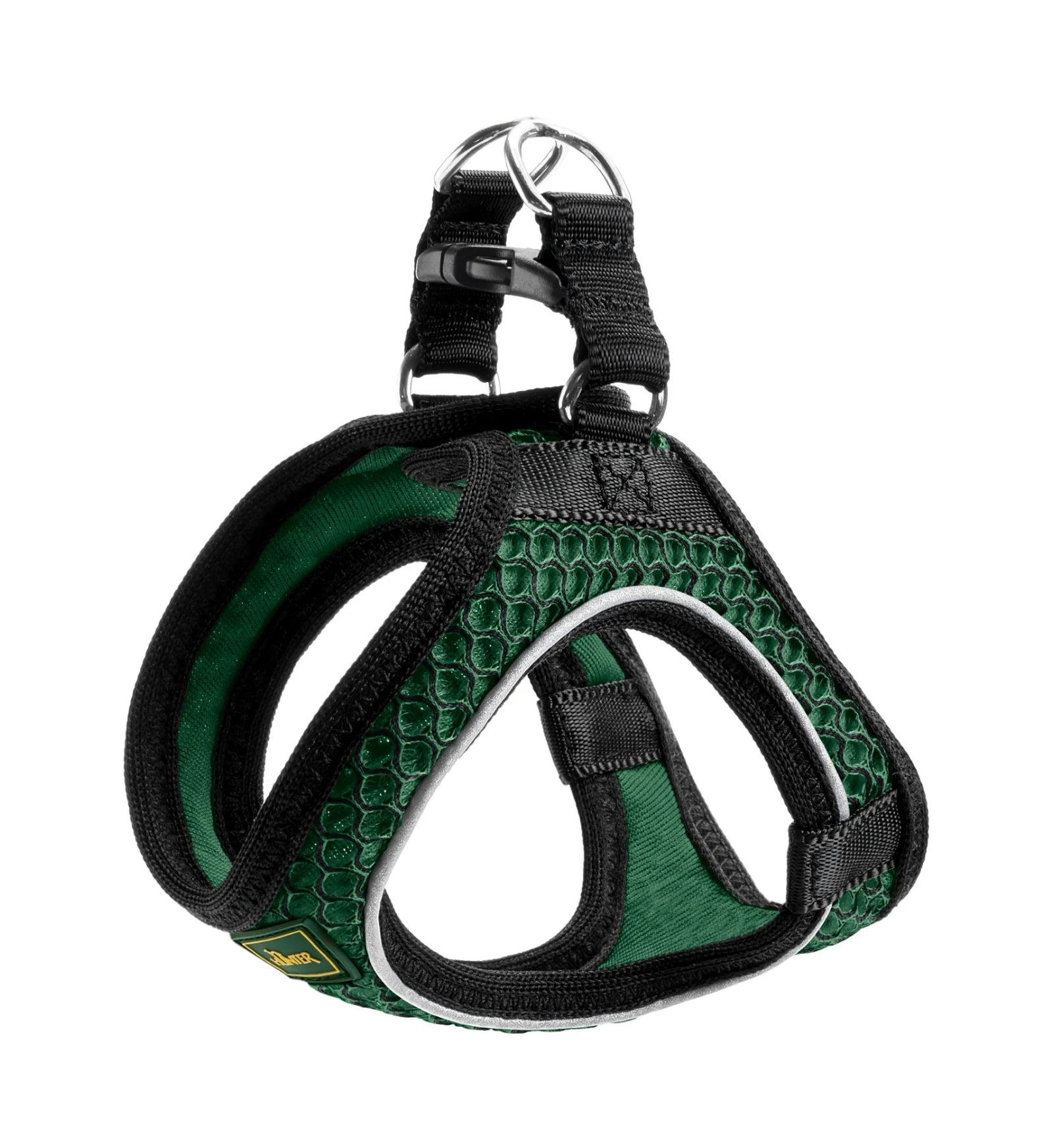 HUNTER CANE PETTORINA HILO COMFORT MISURA XXS - XS 33 - 36 COLORE VERDE SCURO