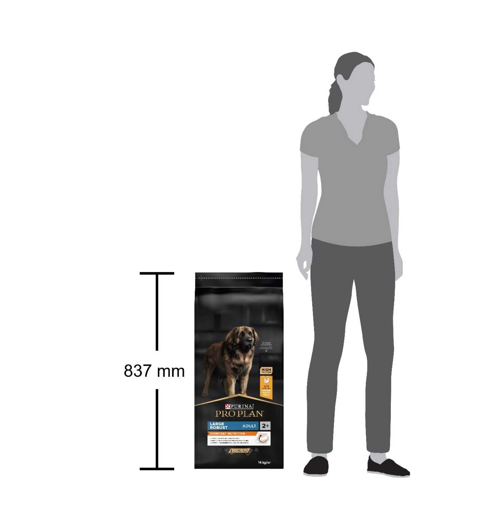 PURINA PRO PLAN CANE ADULT LARGE ROBUST AL POLLO DA 14 KG