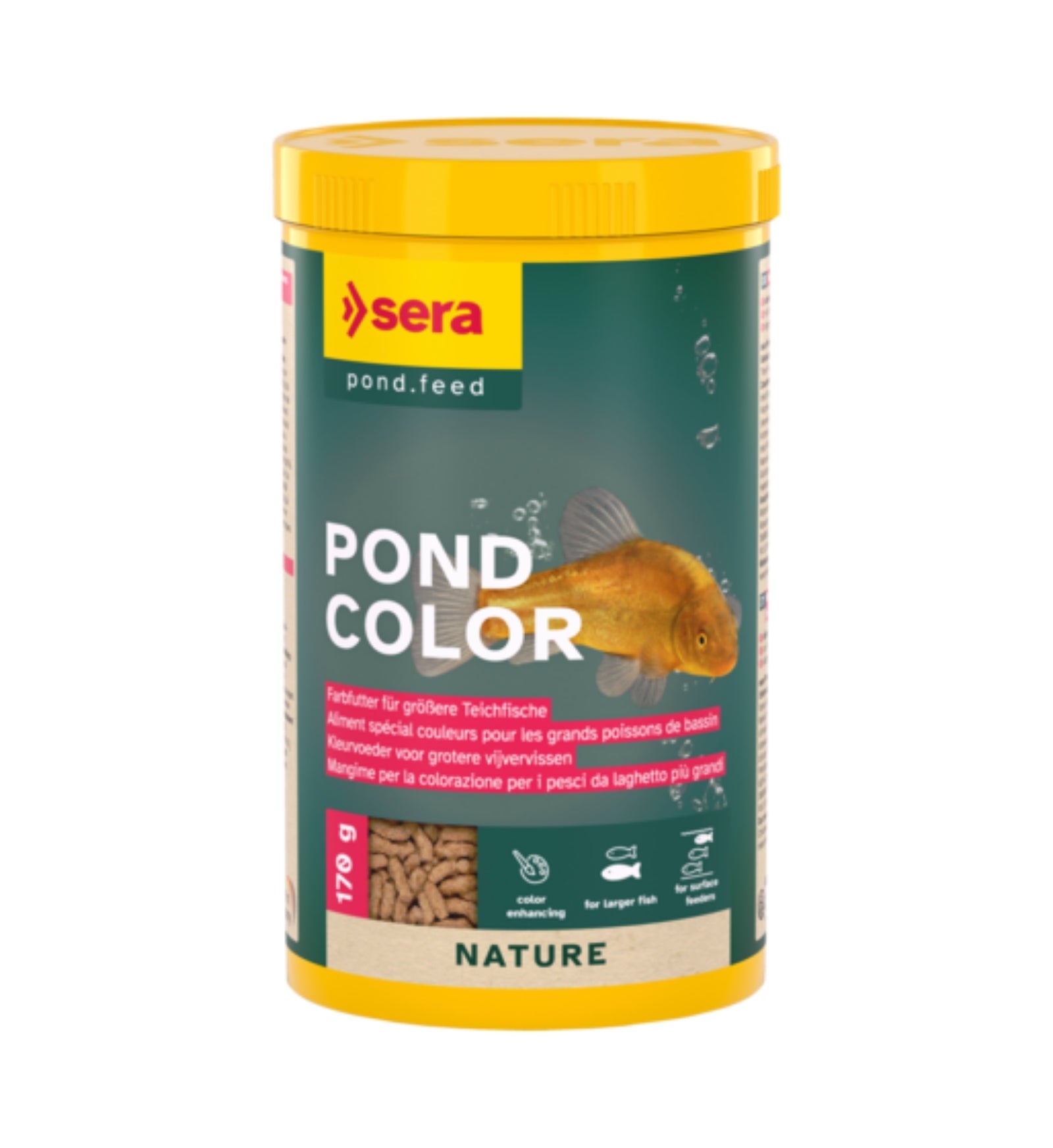SERA PESCI MANGIME POND COLOR STICKS 1000 ML 170 GR