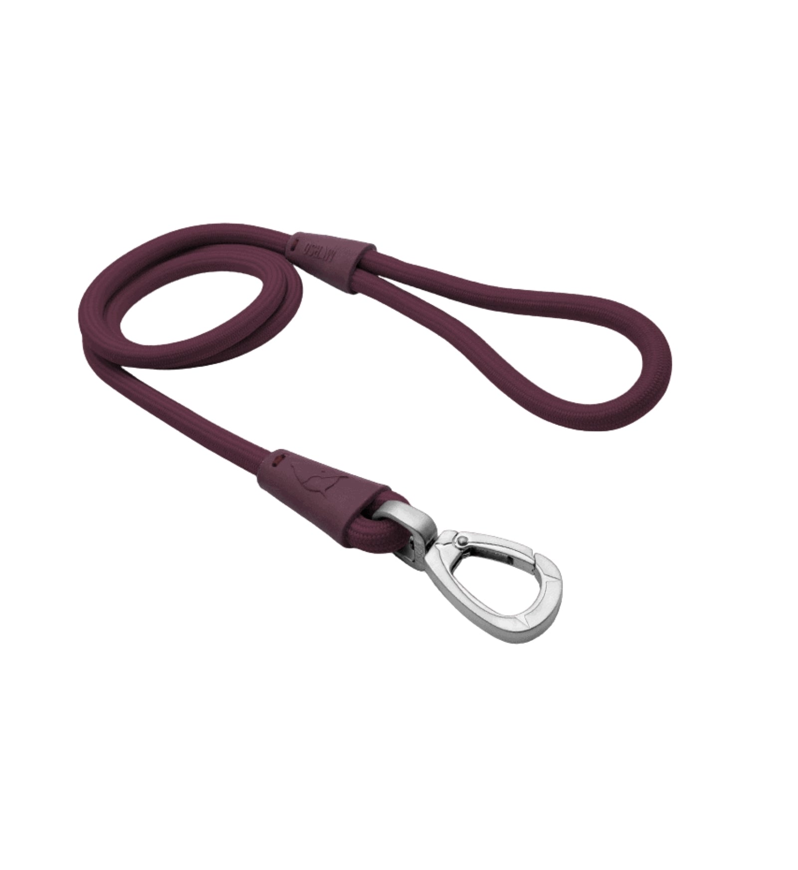 MORSO CANE GUINZAGLIO CORDA PRUGNA PRUGNA 120 CM