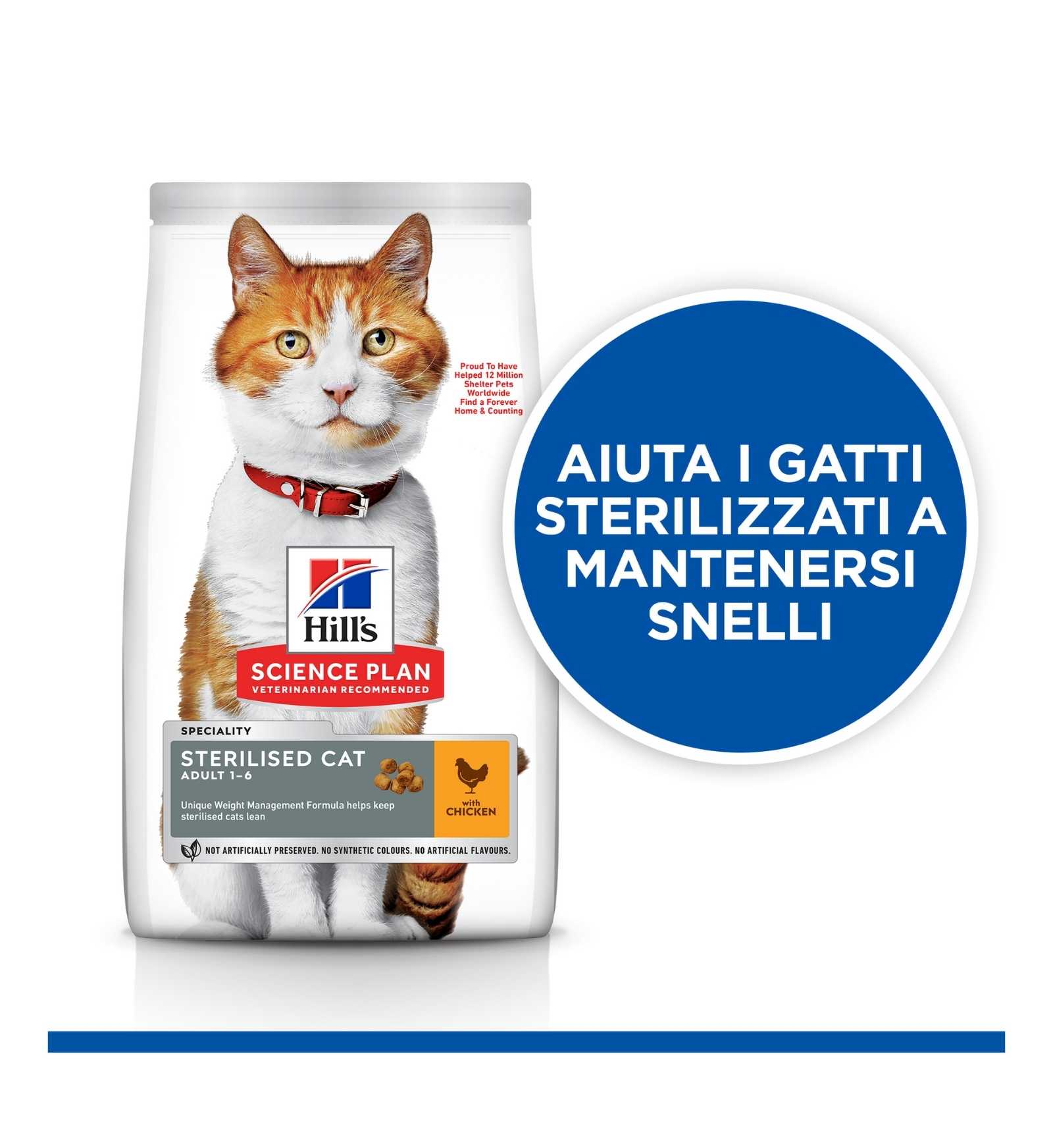 HILL'S SCIENCE PLAN GATTO ADULT STERILIZZATO AL POLLO