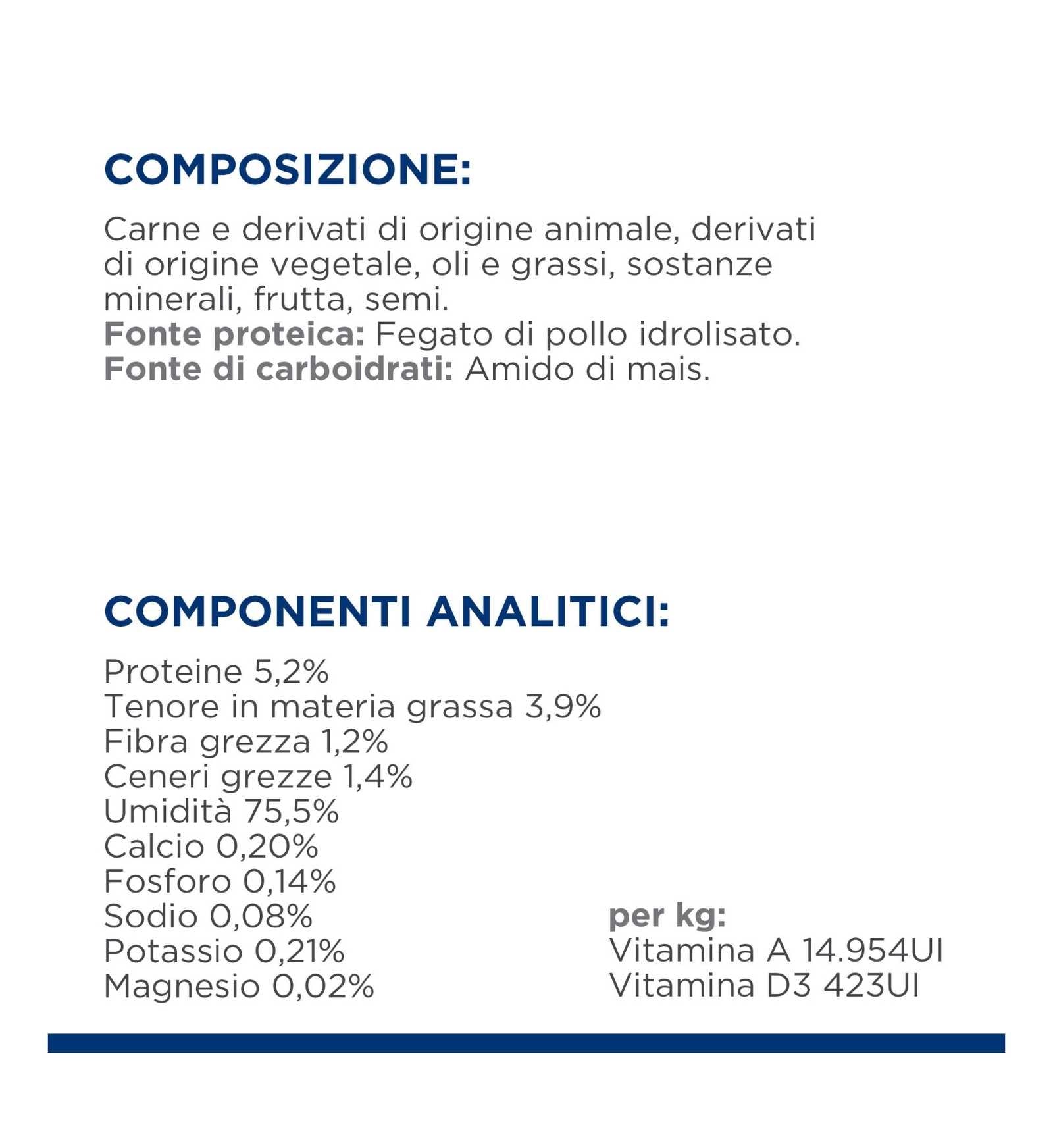 HILL'S PRESCRIPTION DIET CANE Z/D DA 370 GR IN LATTINA