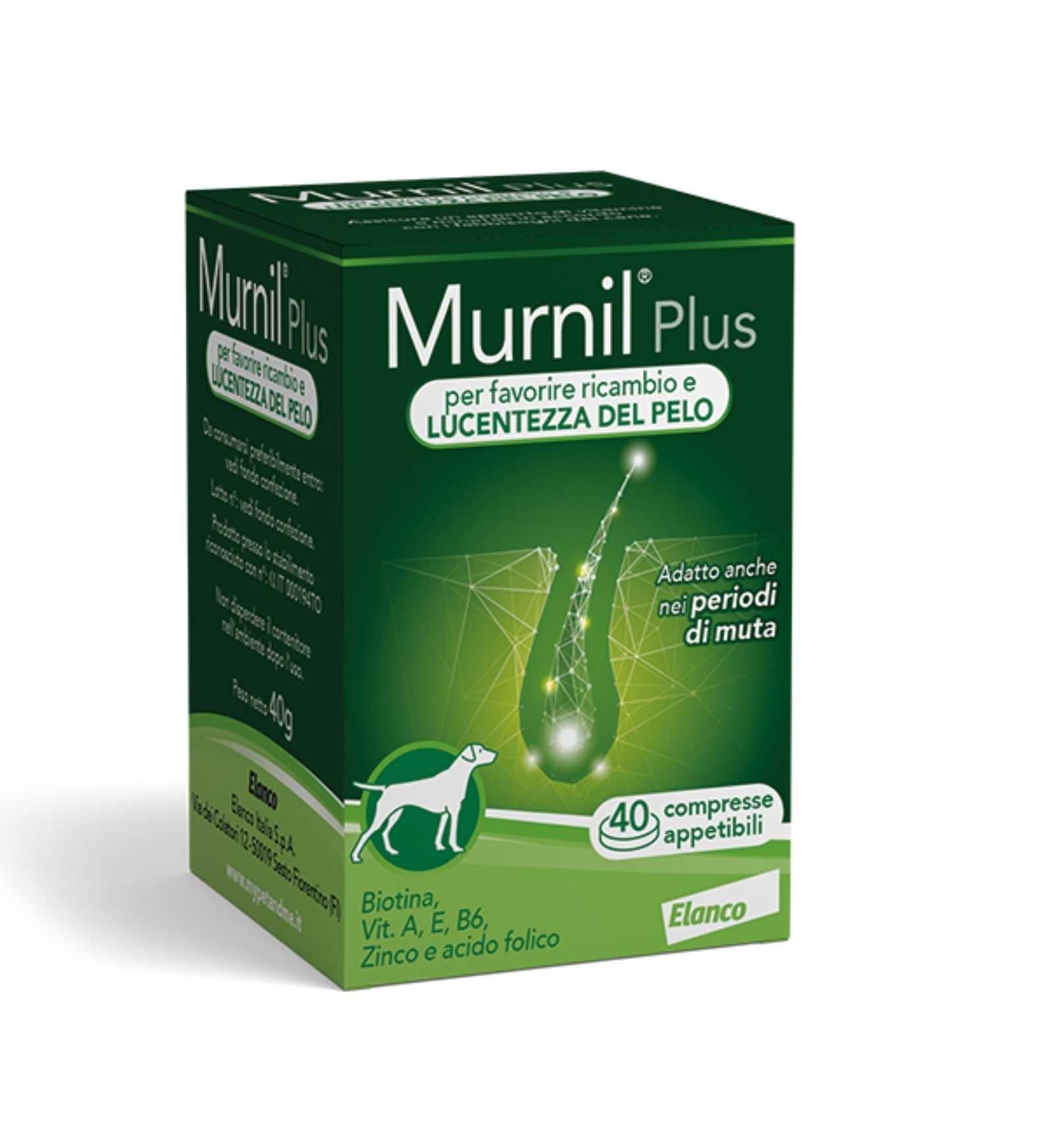 BAYER CANE VITAMINE MURNIL PLUS TABS DA 40 CAPSULE