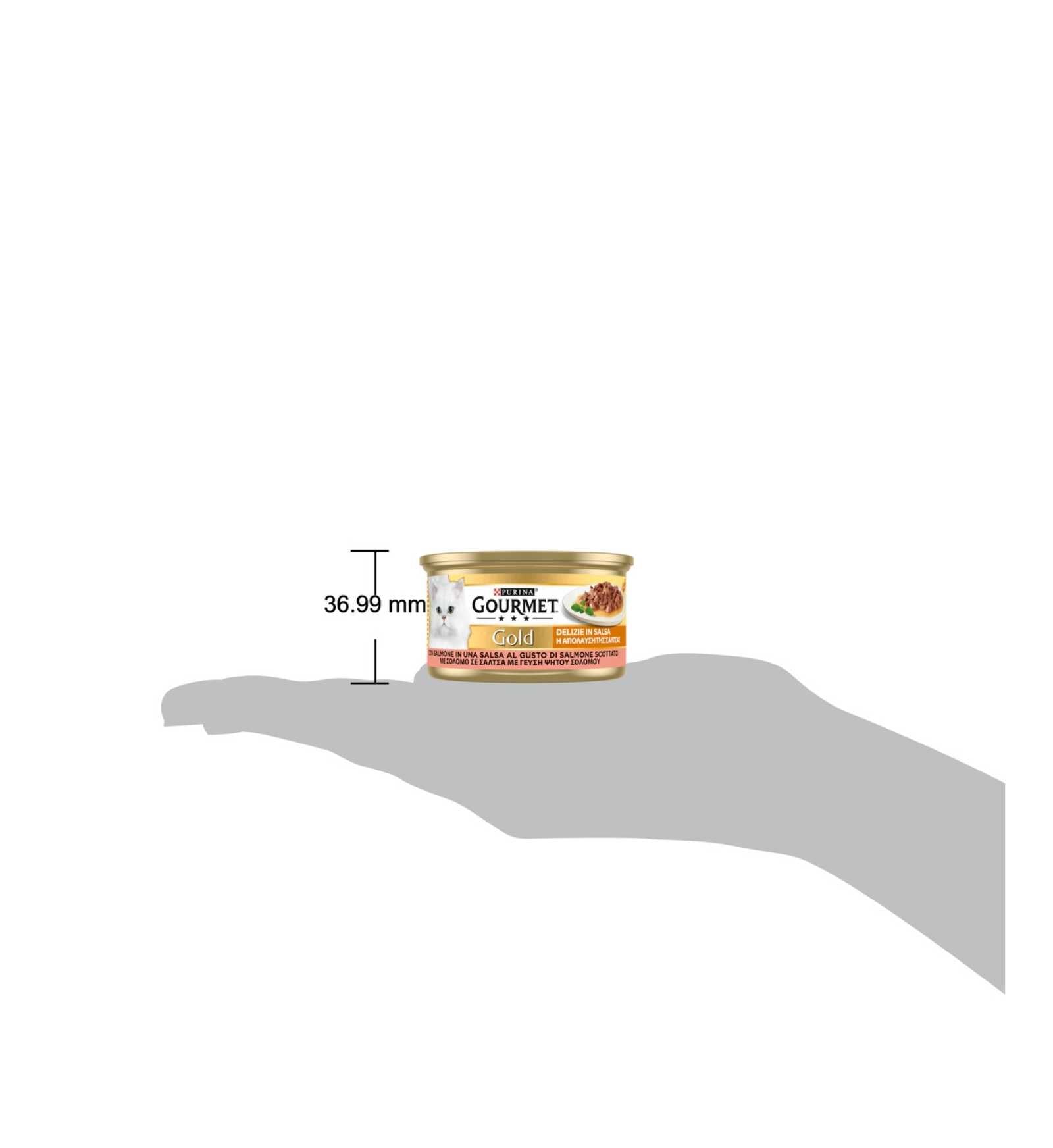 PURINA GOURMET GATTO DELIZIE IN SALSA CON SALMONE DA 85 G