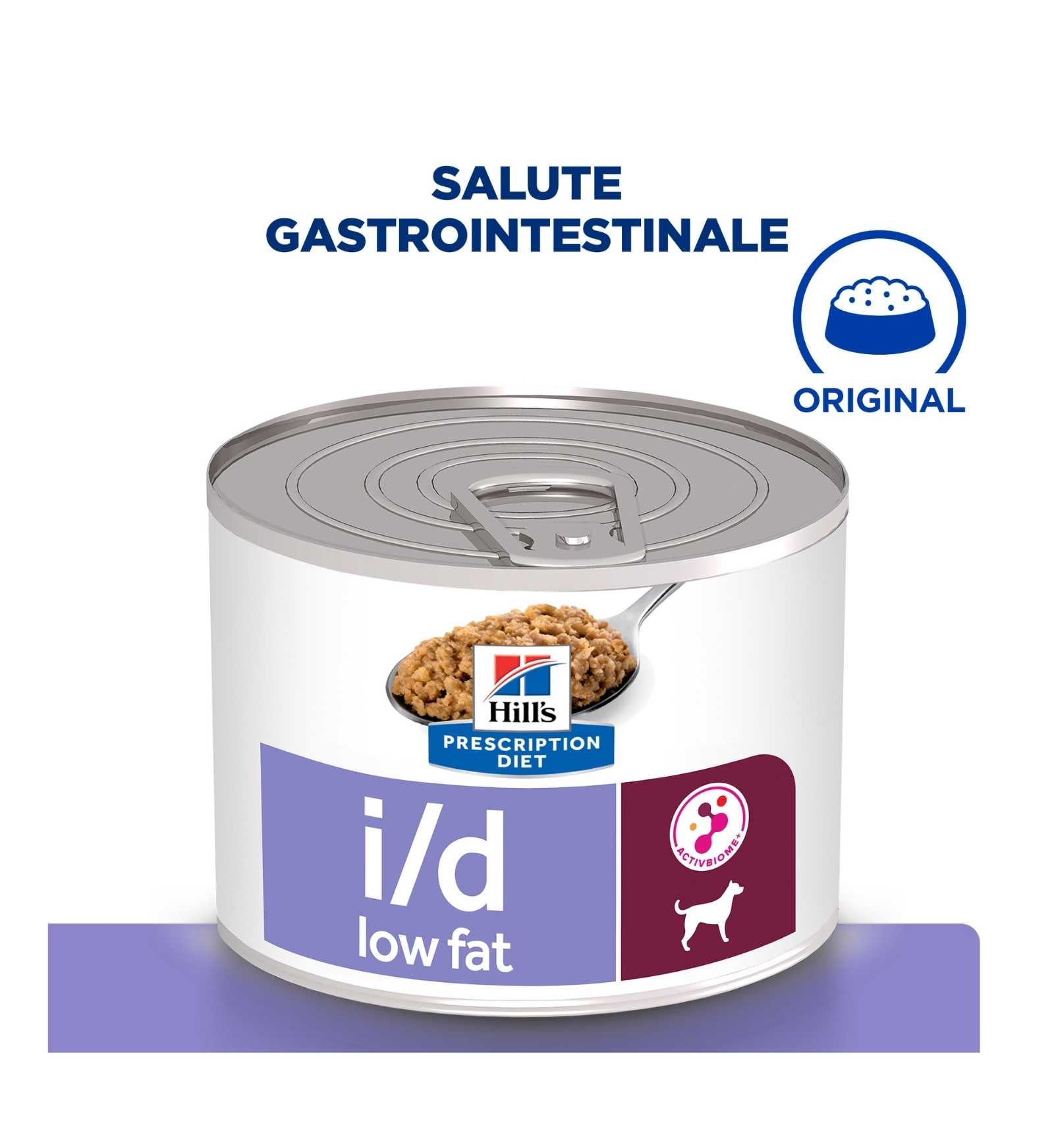 HILL'S PRESCRIPTION DIET CANE I/D LOW FAT DIGESTIVE CARE IN LATTINA