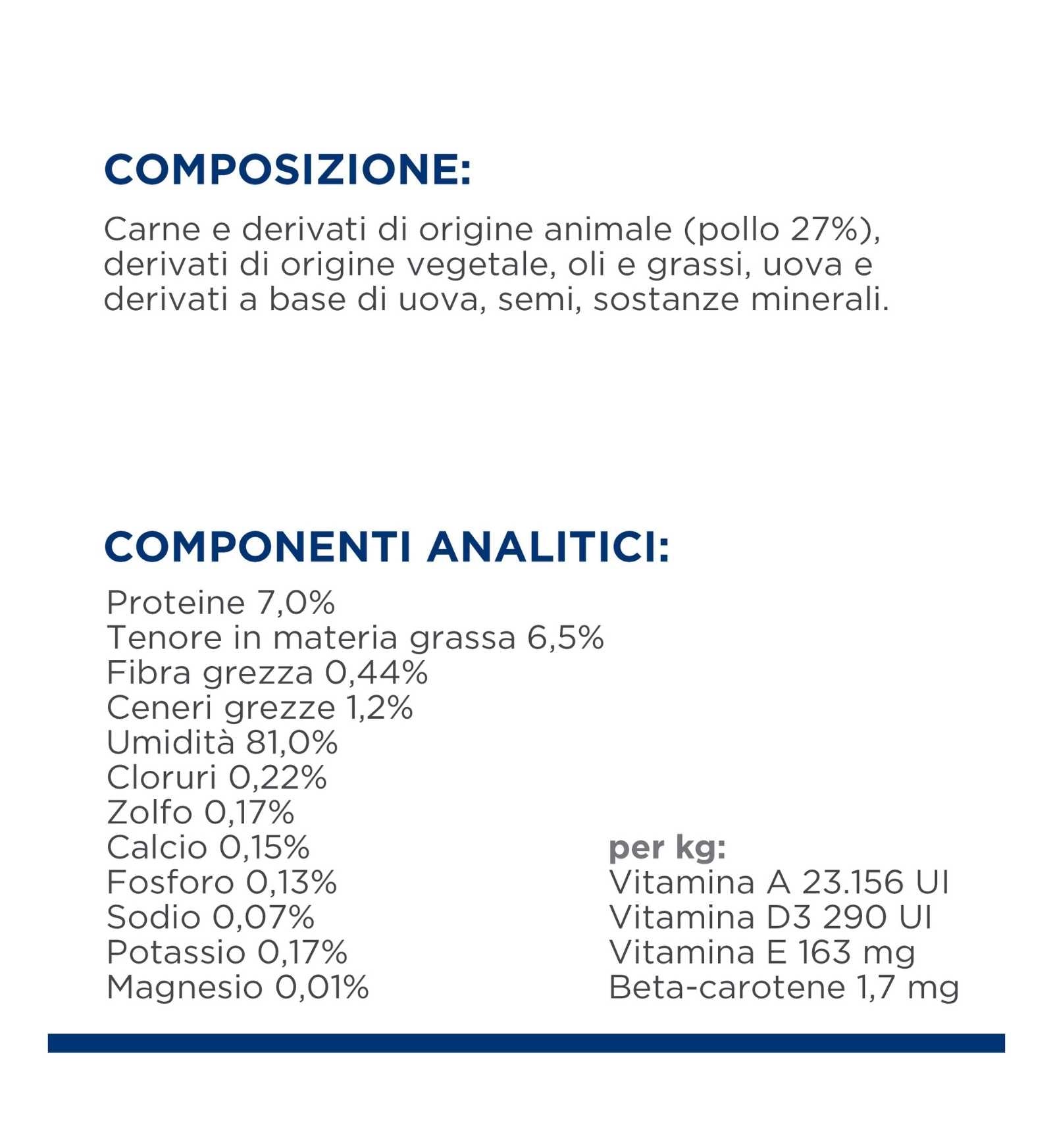 HILL'S PRESCRIPTION DIET GATTO S/D DA 85 GR IN BUSTA