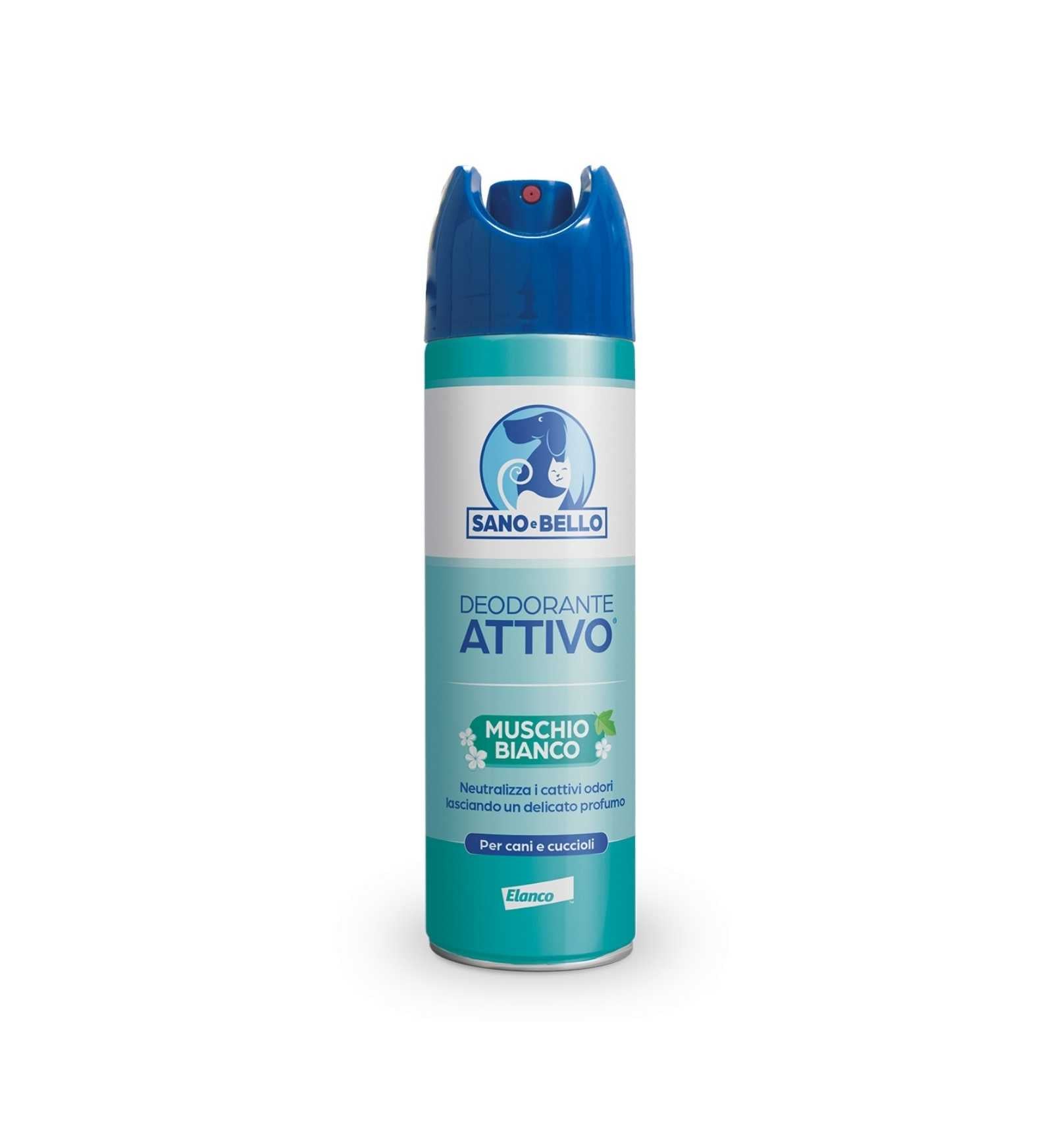 BAYER CANE DEODORANTE ATTIVO DEO MUSCHIO BIANCO DA 250 ML