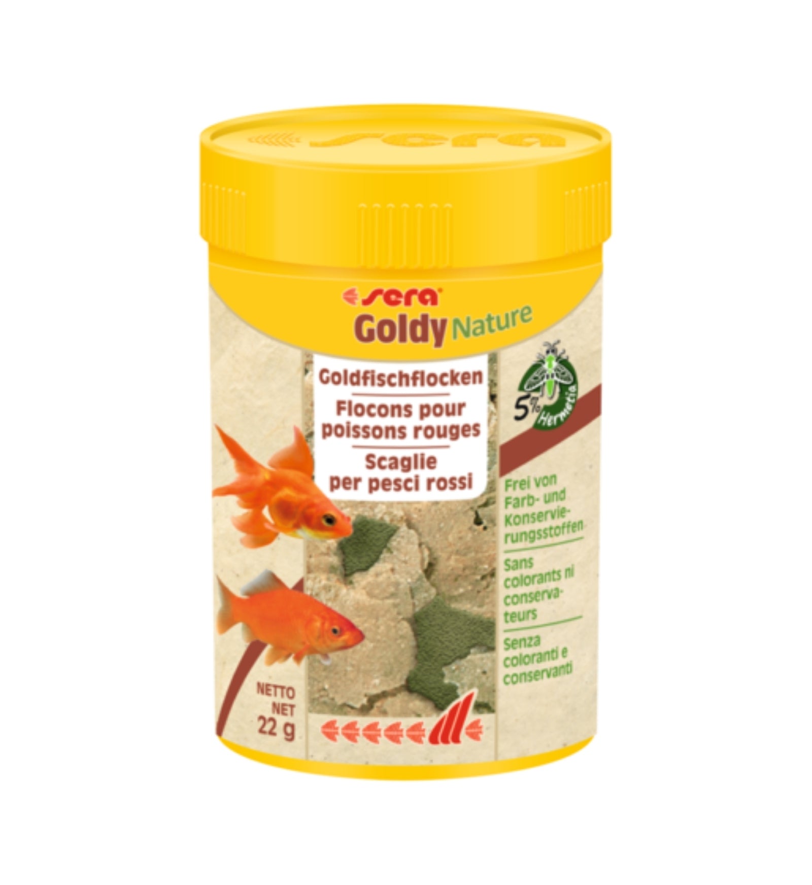SERA PESCI MANGIME GOLDY NATURE 100 ML