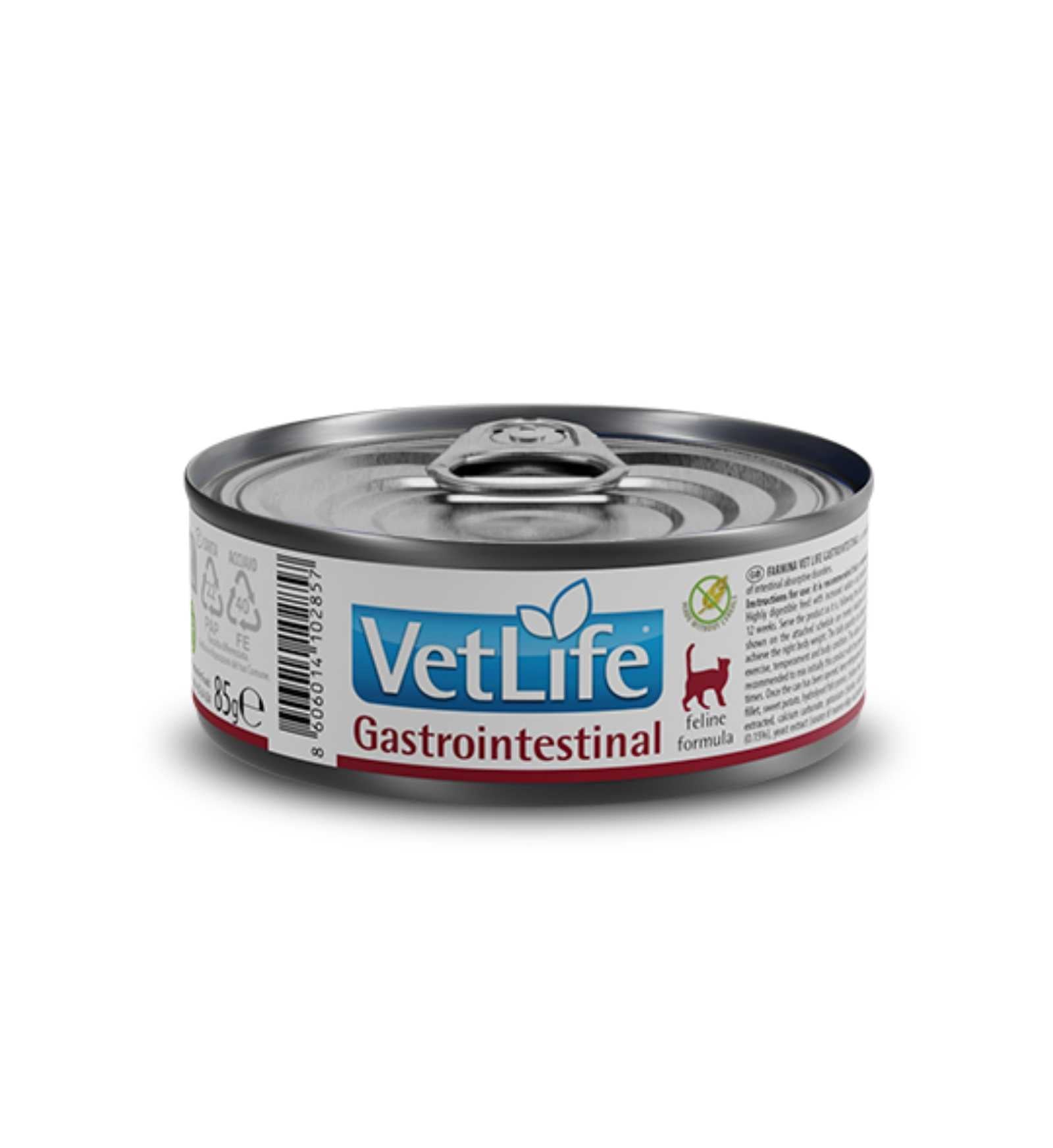 FARMINA VET LIFE GATTO GASTROINTESTINAL DA 85 GR IN LATTINA