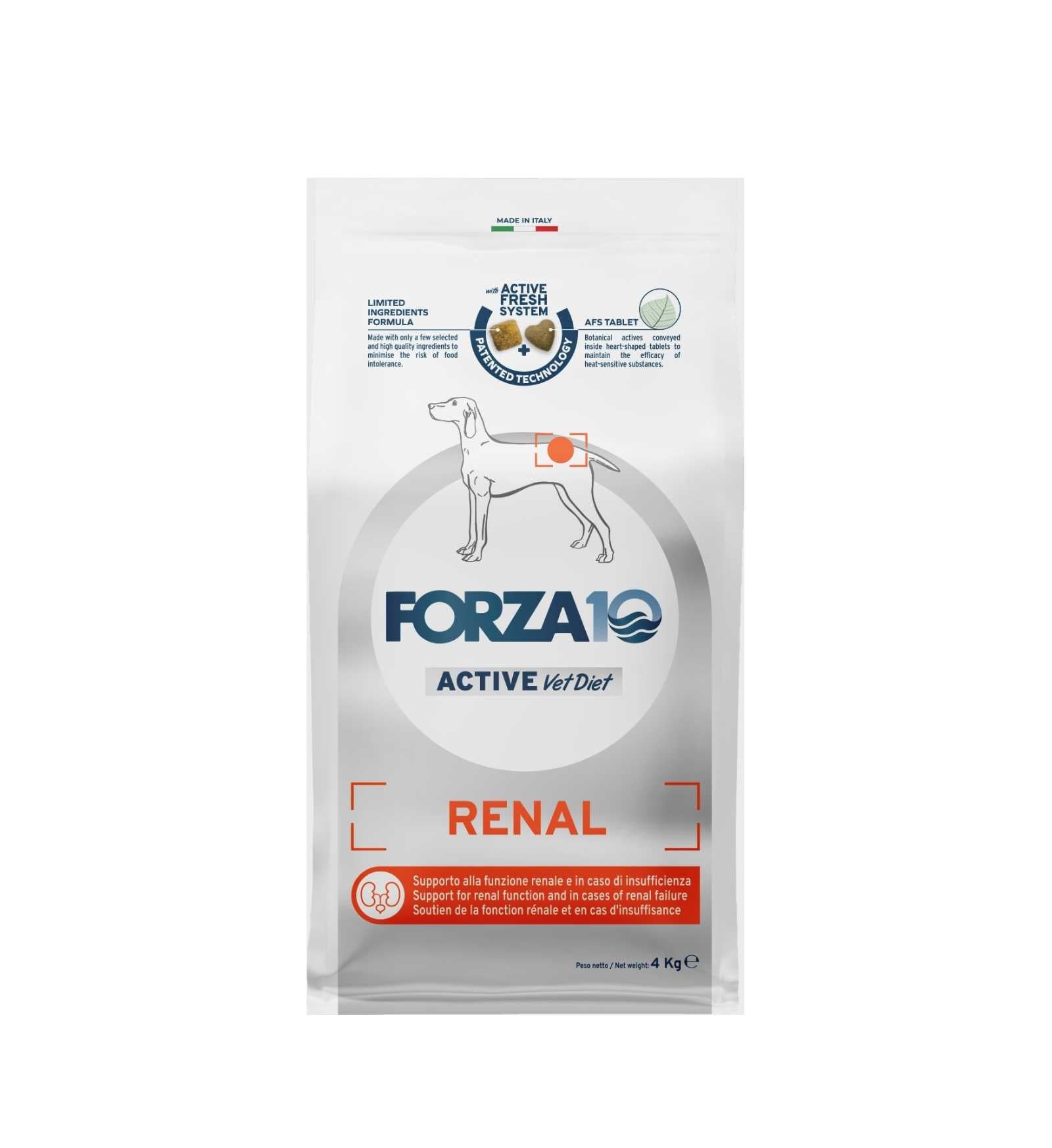 FORZA10 CANE DIET RENAL ACTIVE DA 4 KG