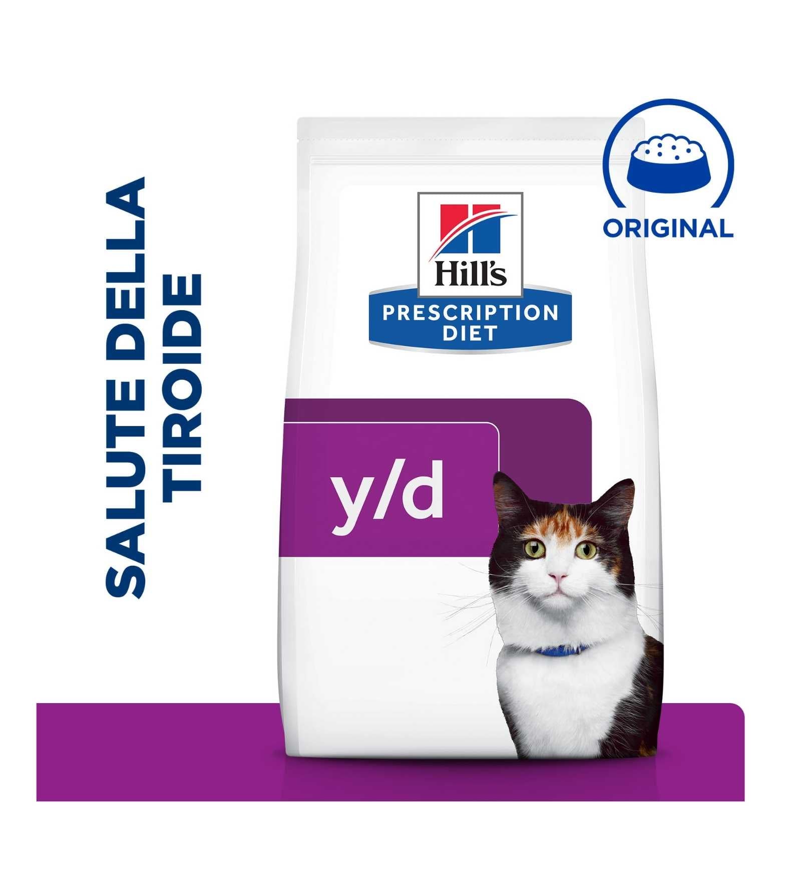 HILL'S PRESCRIPTION DIET GATTO Y/D DA 1,5 KG