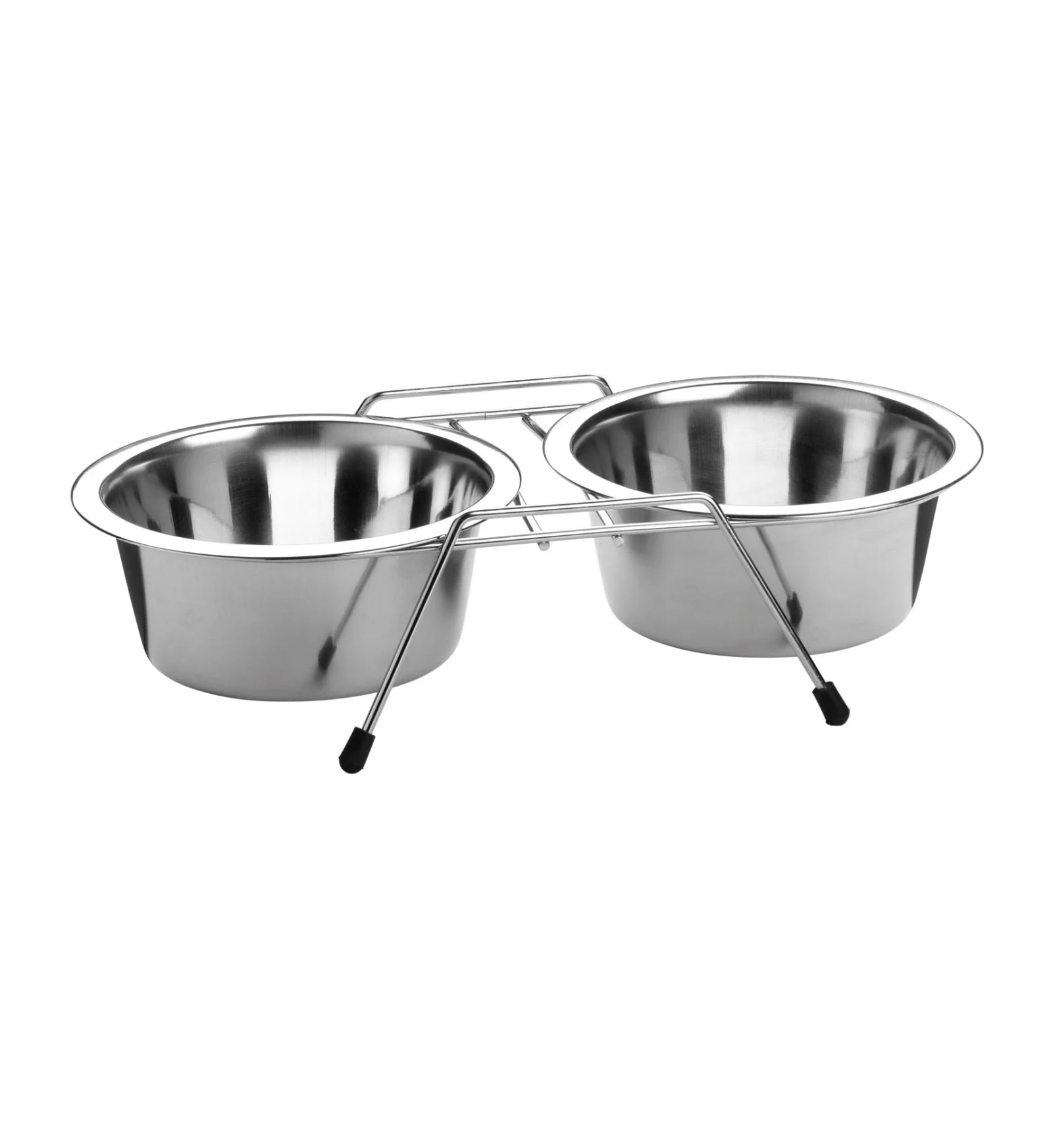 HUNTER CANE DOPPIA CIOTOLA IN ACCIAIO INOX 2 X 250 ML