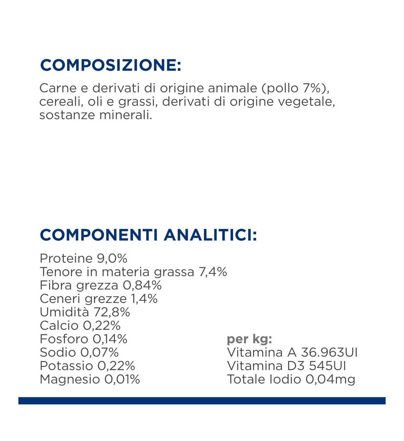HILL'S PRESCRIPTION DIET GATTO Y/D DA 156 GR IN LATTINA