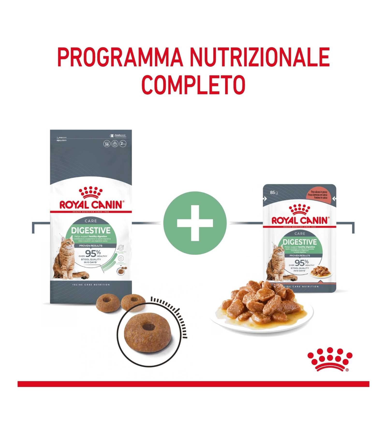ROYAL CANIN GATTO DIGESTION SENSITIVE GRAVY DA 85 GR IN BUSTA