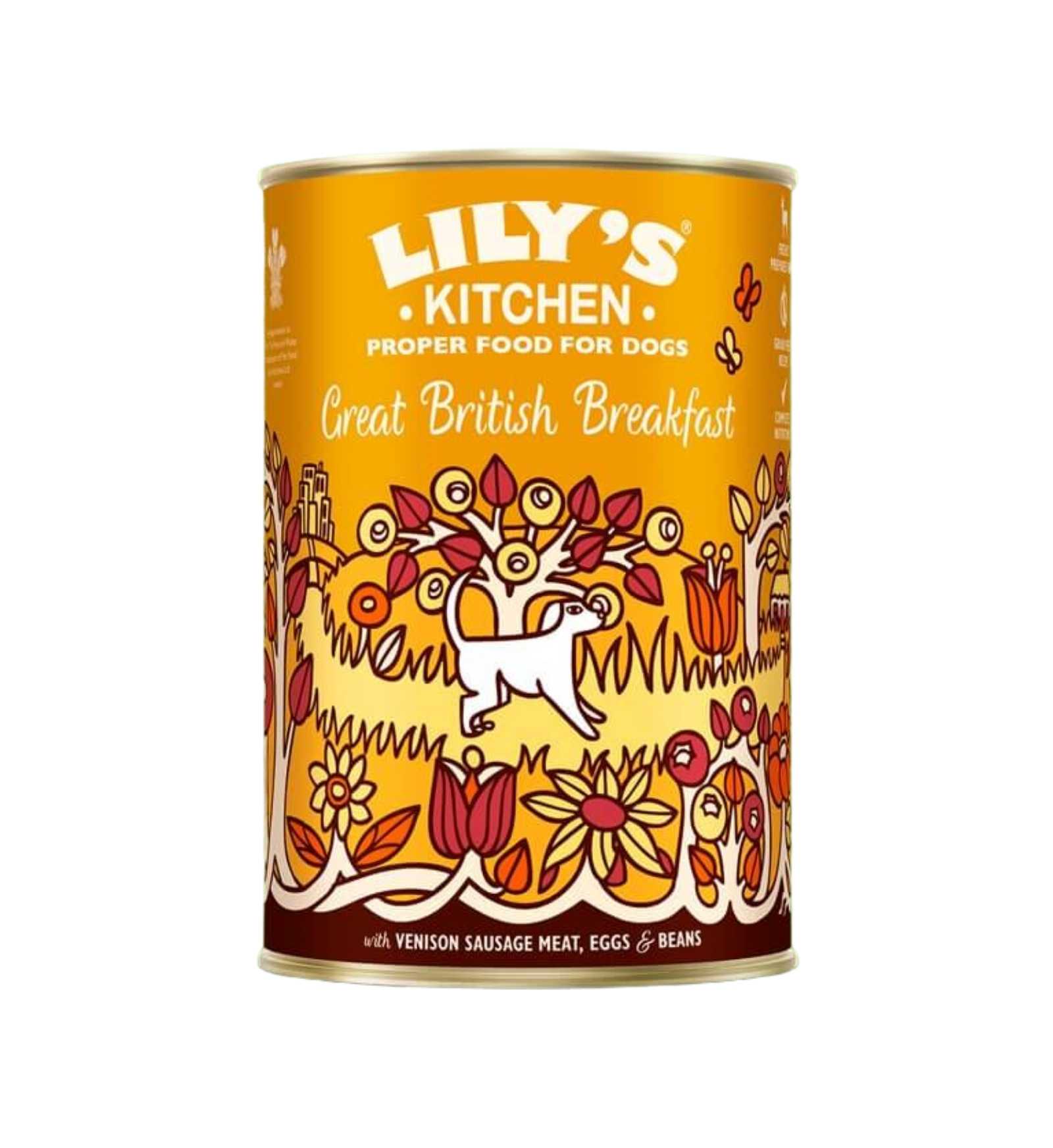 LILY'S KITCHEN CANE ADULT GREAT BRITISH BREAKFAST DA 400 GR IN LATTINA
