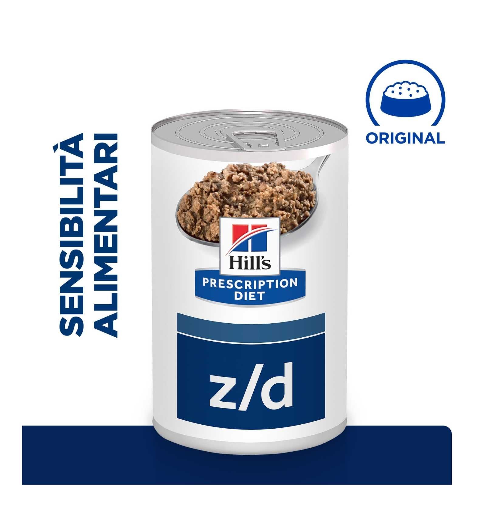 HILL'S PRESCRIPTION DIET CANE Z/D DA 370 GR IN LATTINA