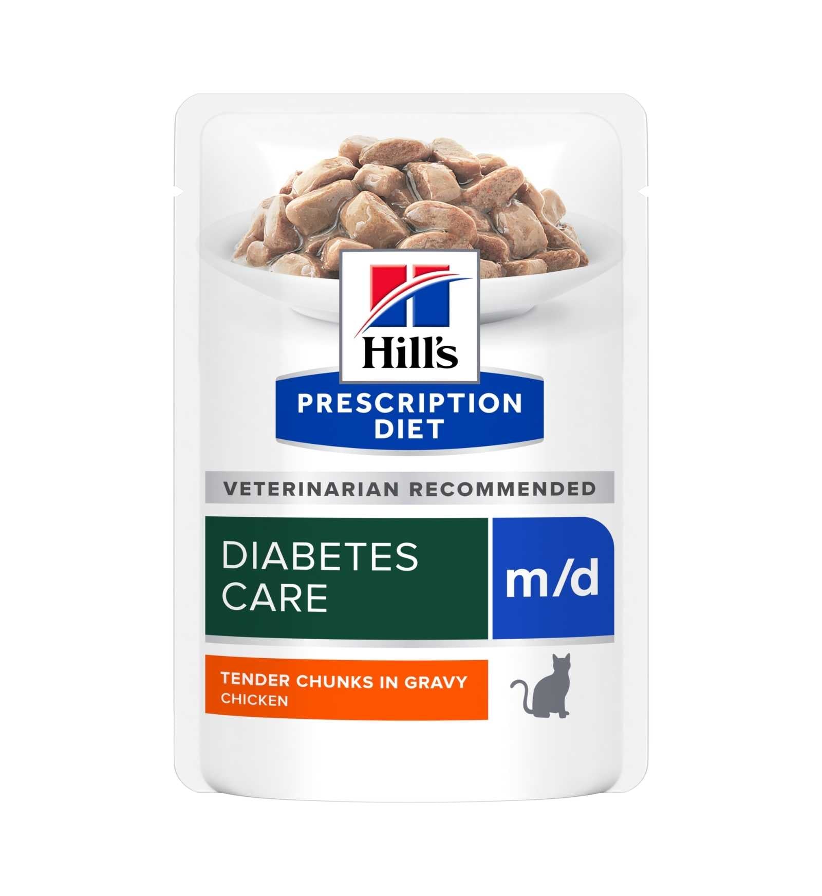 HILL'S PRESCRIPTION DIET GATTO M/D DA 85 GR IN BUSTA