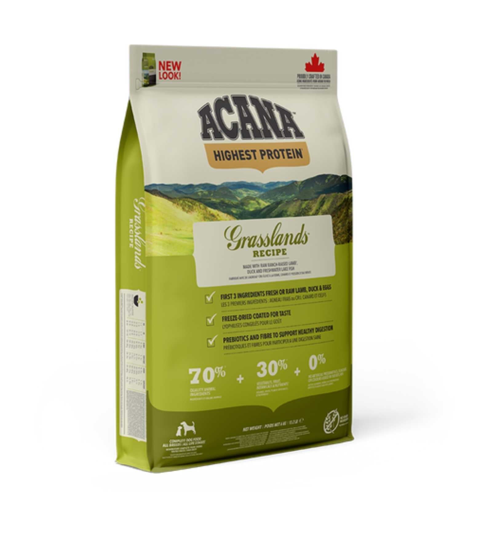 ACANA CANE ALL BREED GRASSLANDS DA 11,4 KG