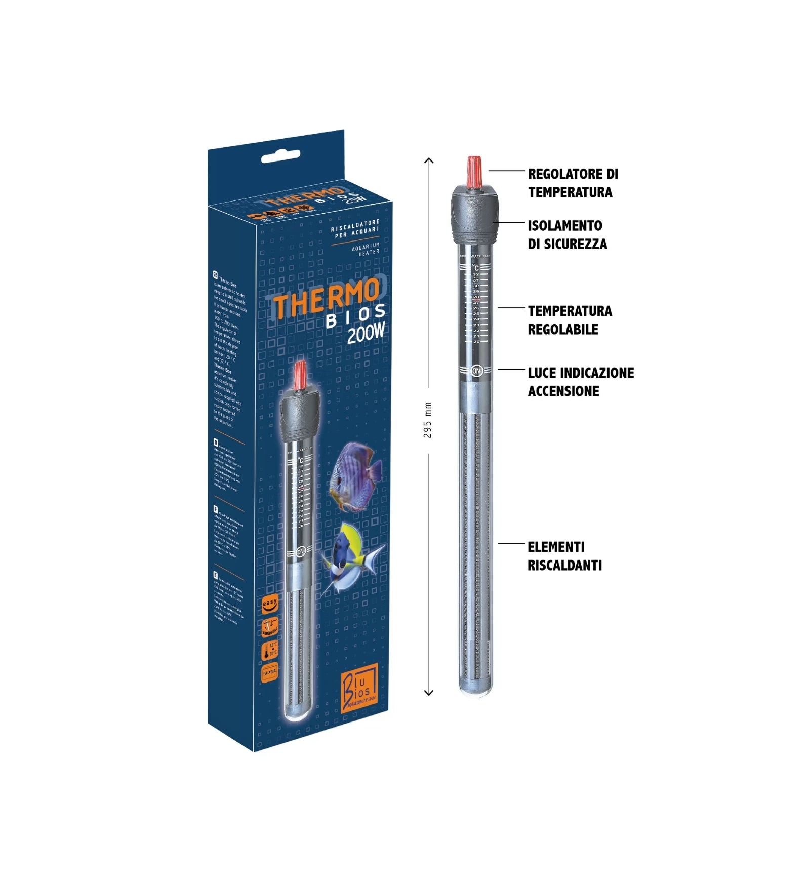 RISCALDATORE THERMO BIOS 200W