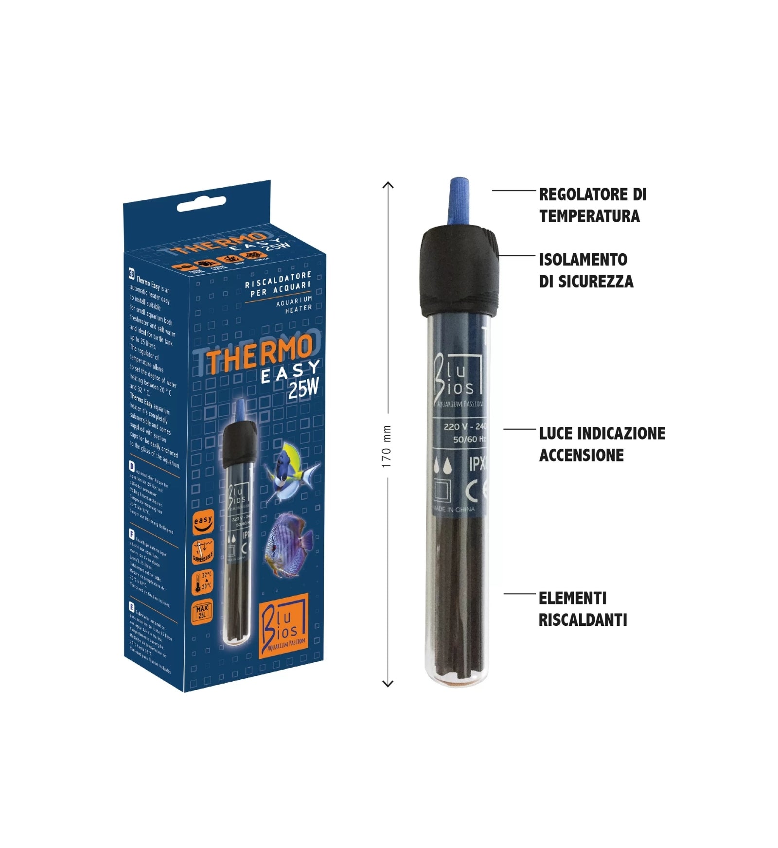 RISCALDATORE THERMO EASY 25W