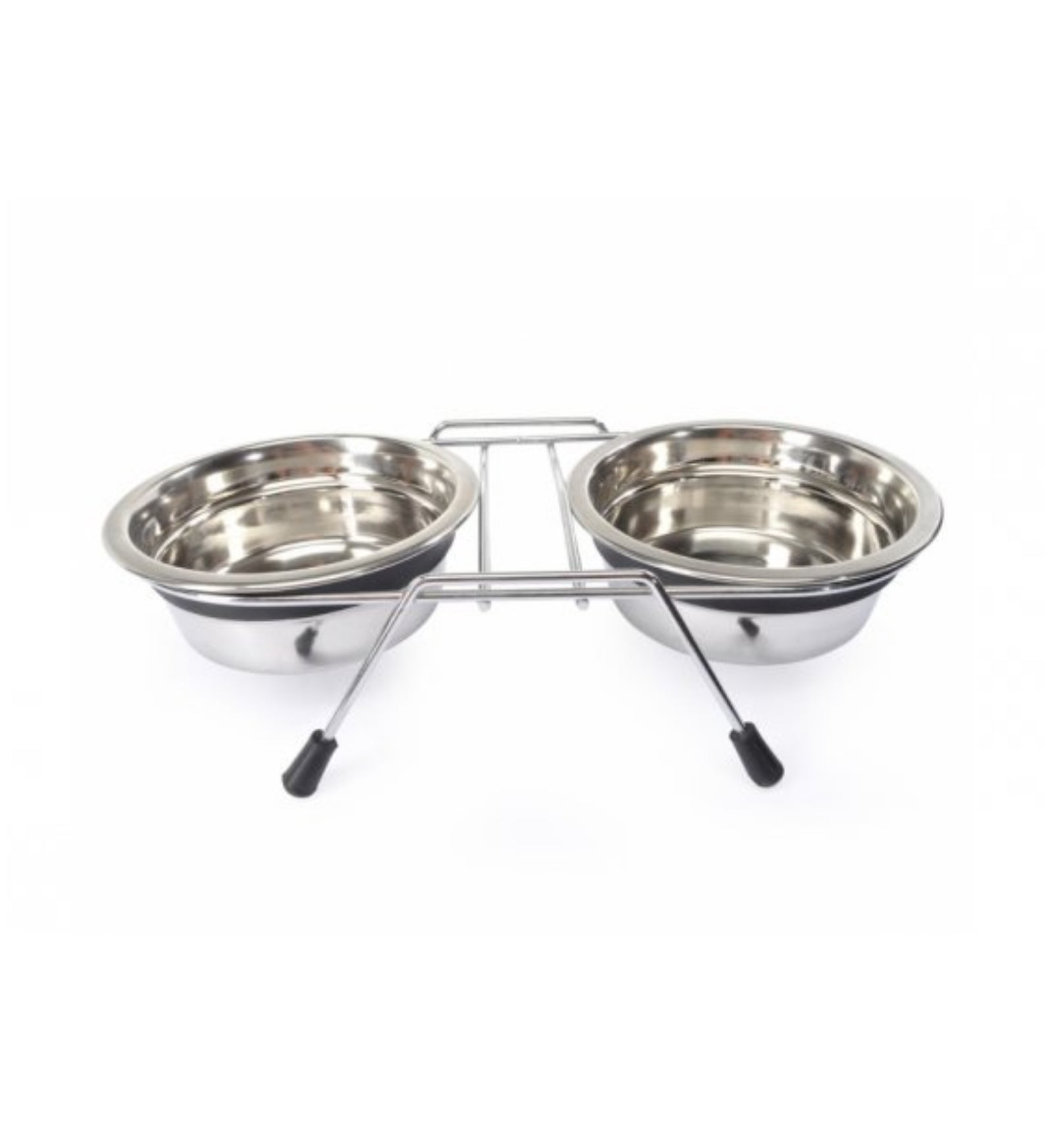 CAMON SET STAND +2 CIOTOLE SILENT CON SUPPORTO ANTISCIVOLO E ANTIRUMORE IN ACCIAIO DA 180 ML